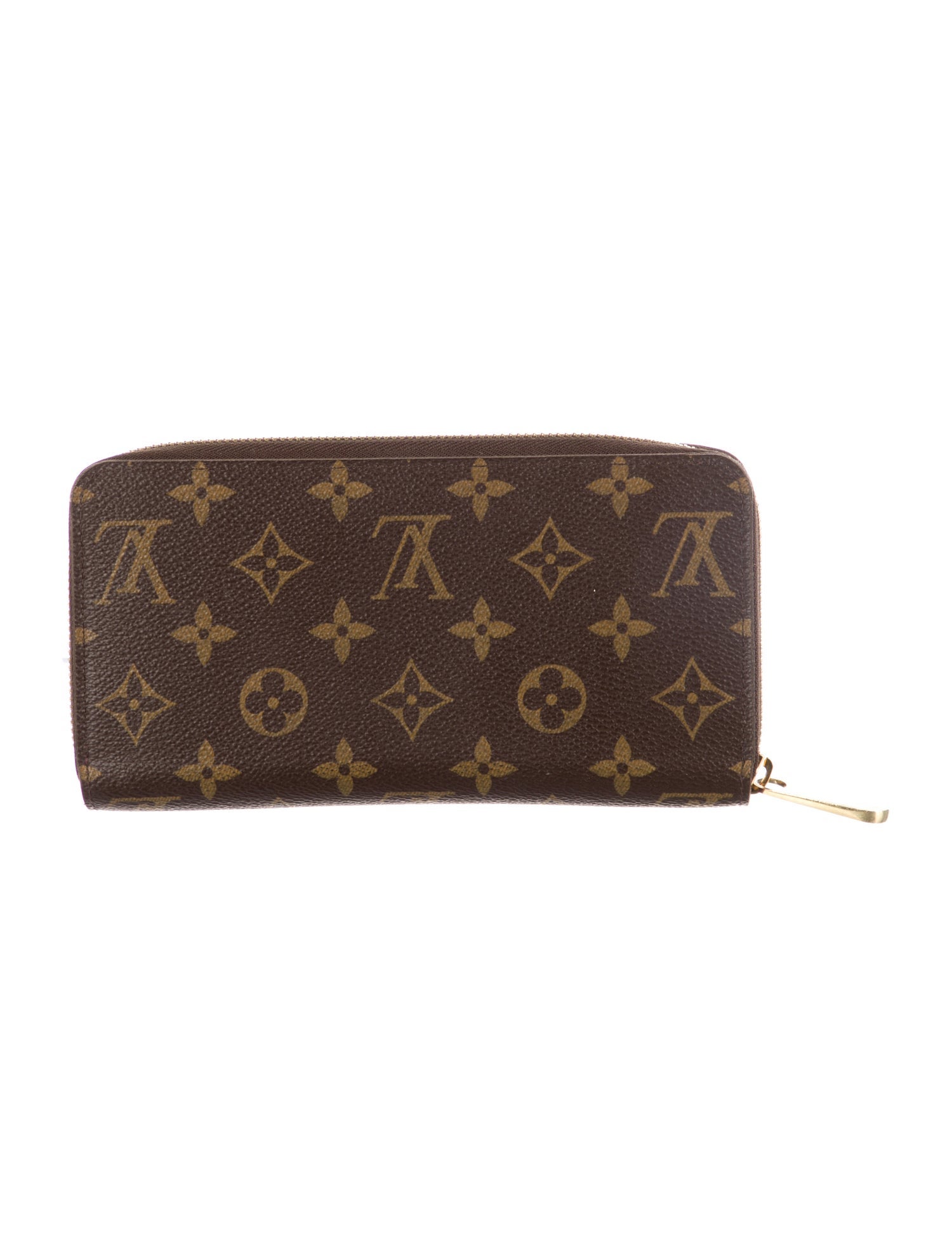 Louis Vuitton LV Monogram Coated Canvas Zippy Wallet