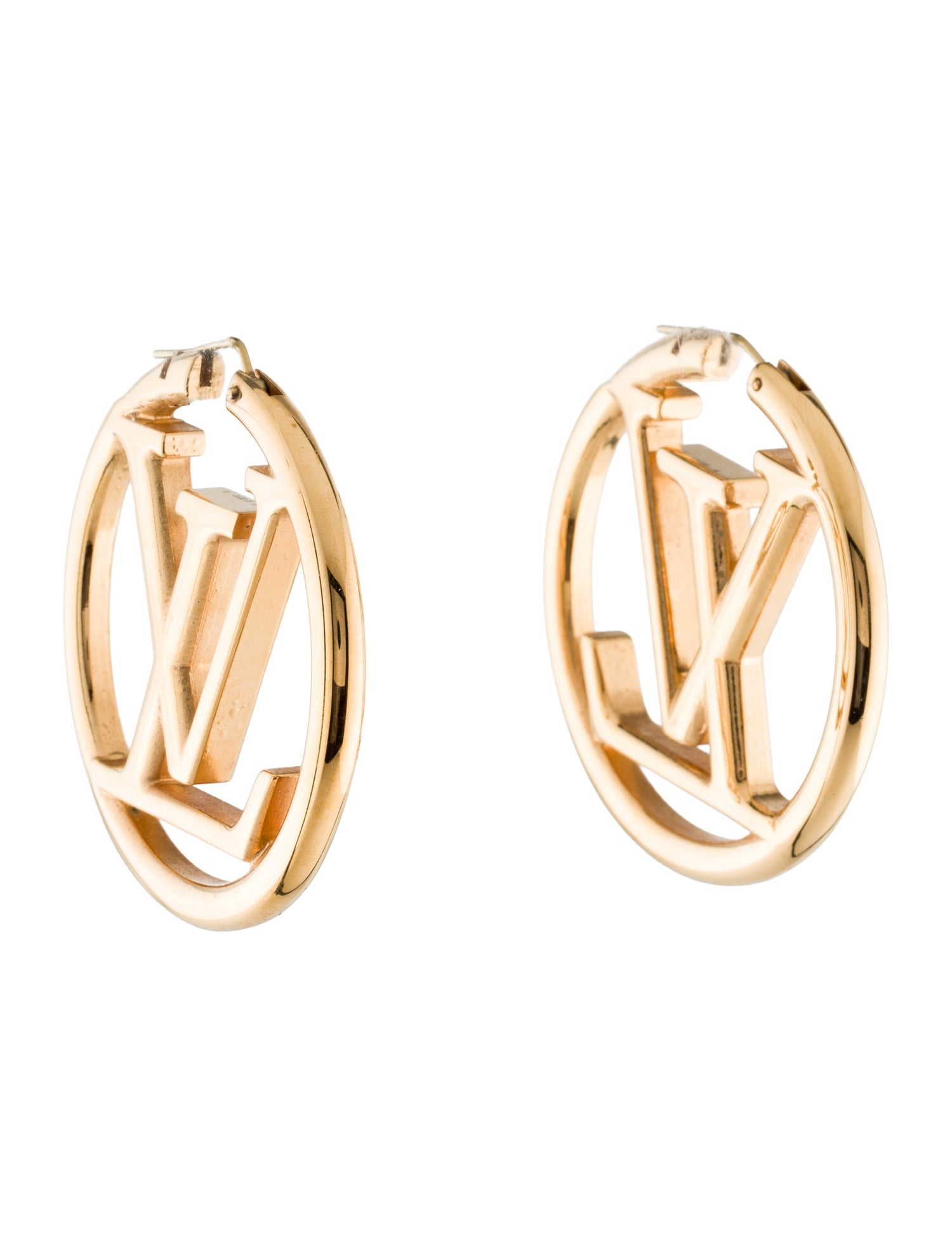Louis Vuitton Louise Hoop GM Earrings