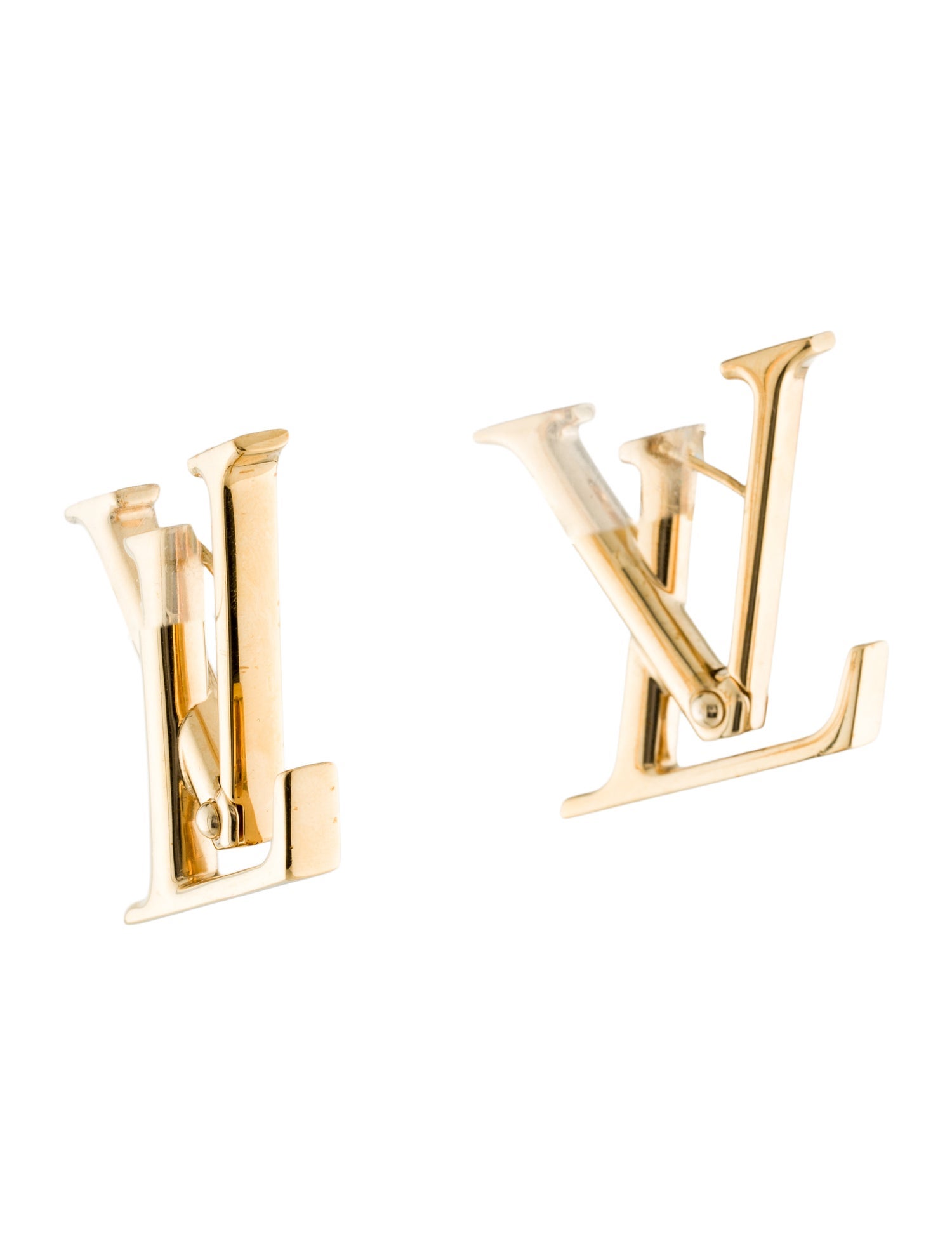 Louis Vuitton Macro LV Earrings