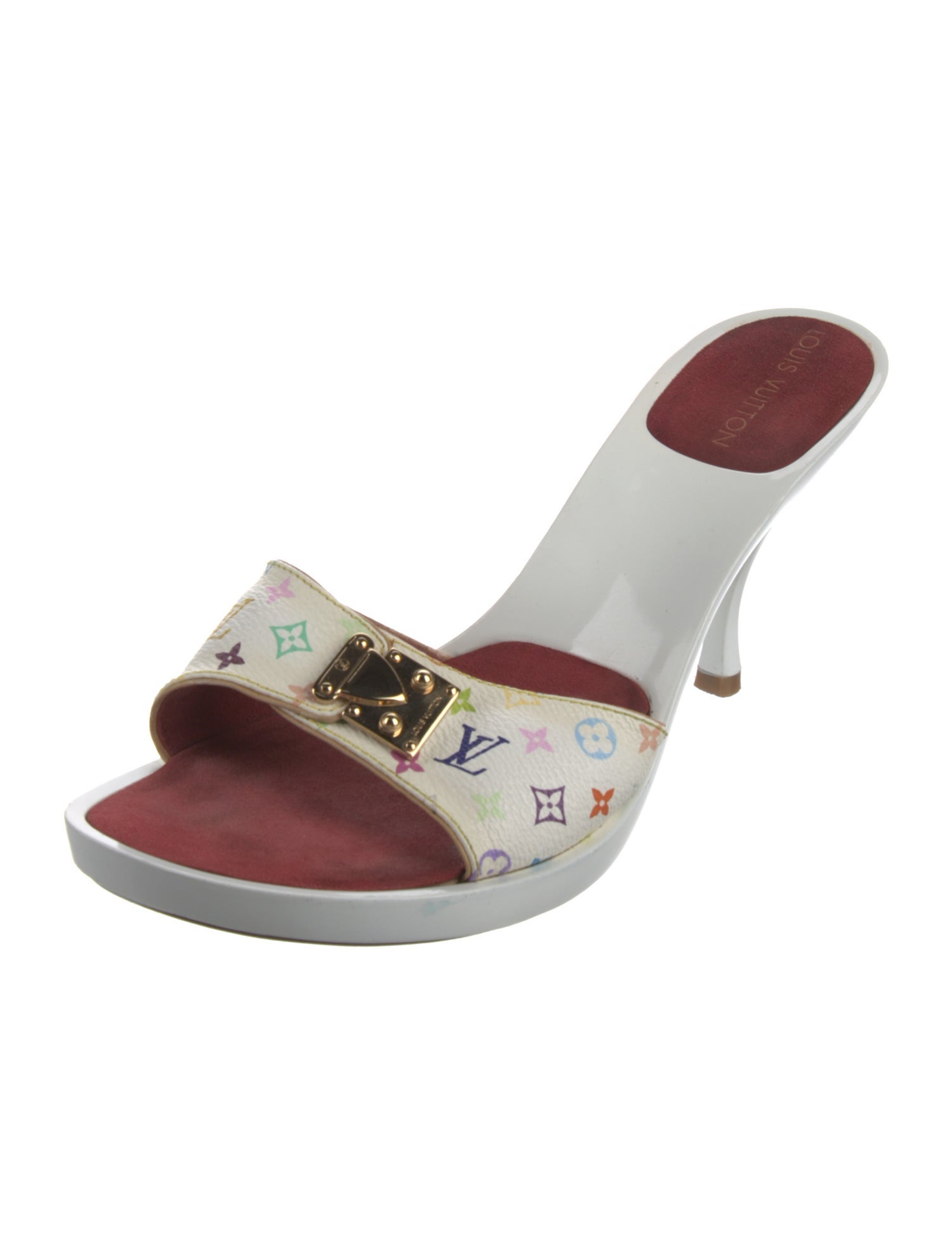 Louis Vuitton Vintage Printed Slides