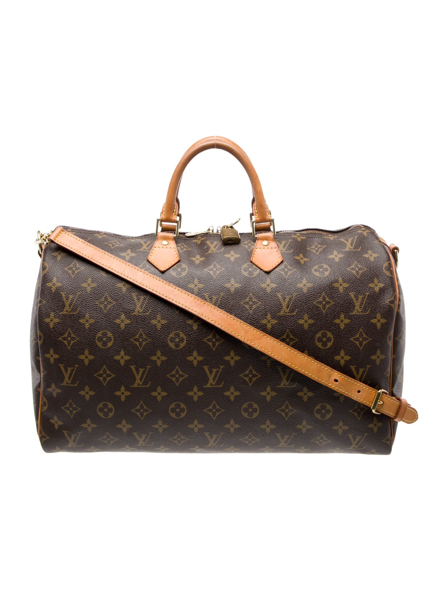 Louis Vuitton LV Monogram Speedy Bandouliere 35