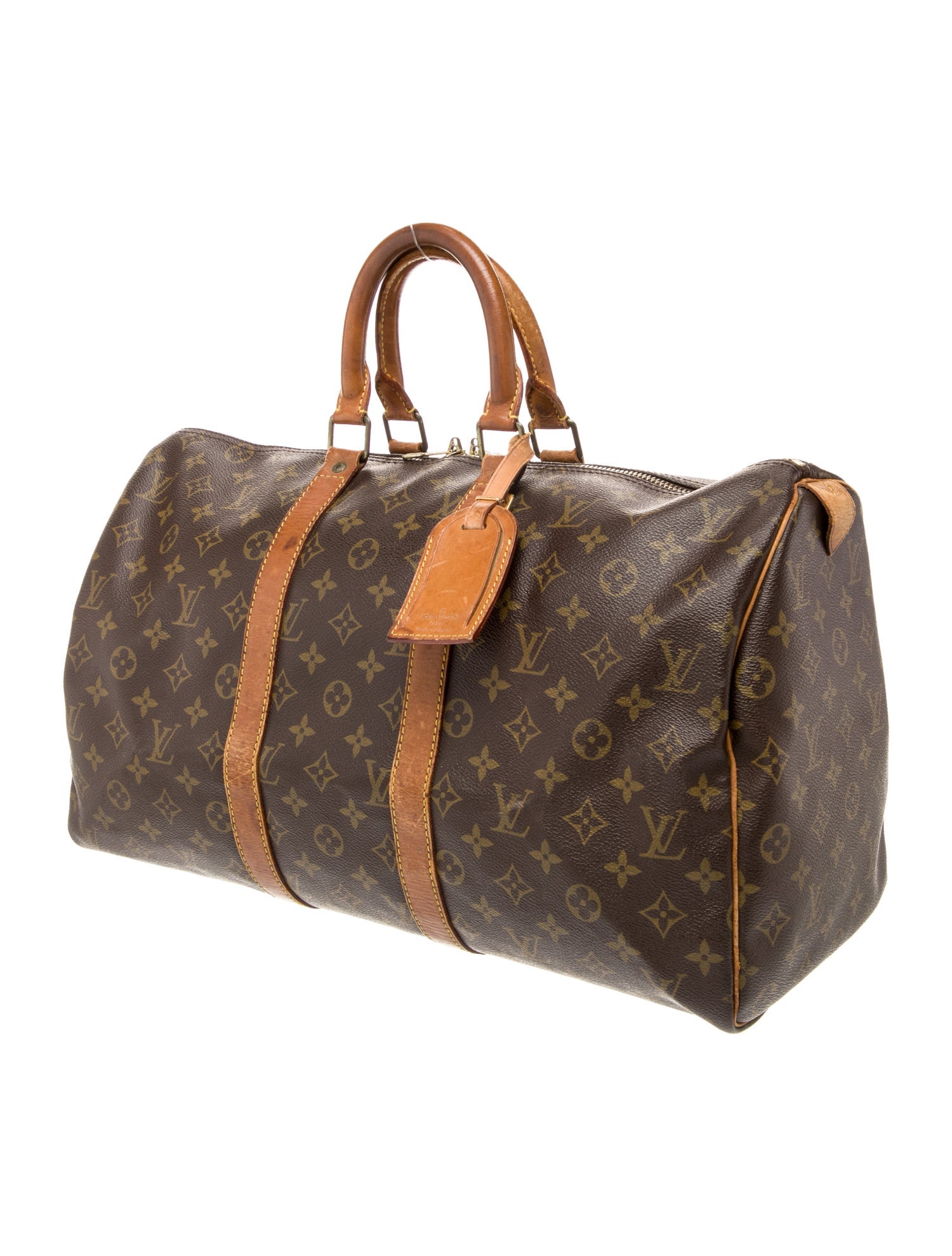 Louis Vuitton LV Monogram Keepall 50 Vintage