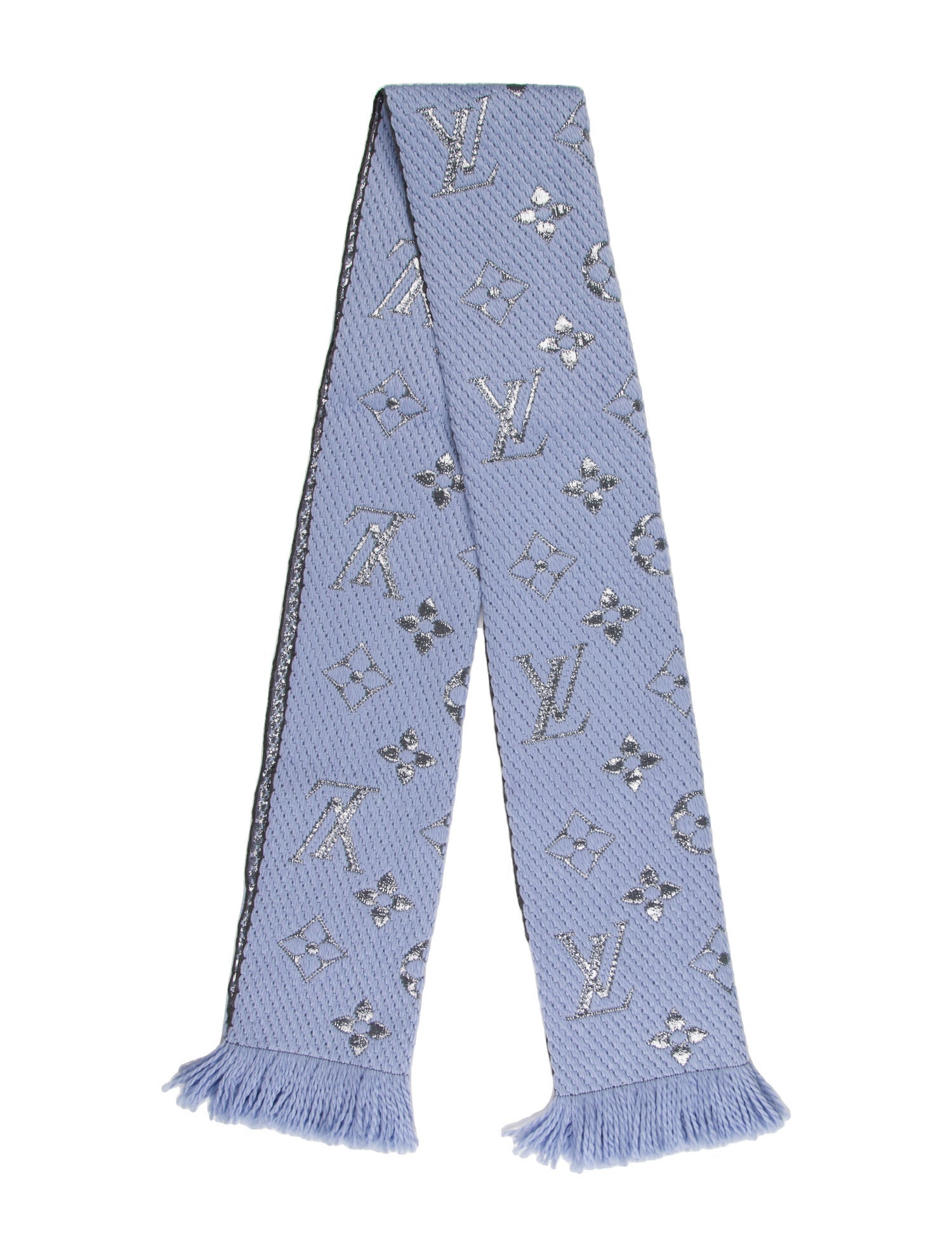 Louis Vuitton Logomania Wool Scarf