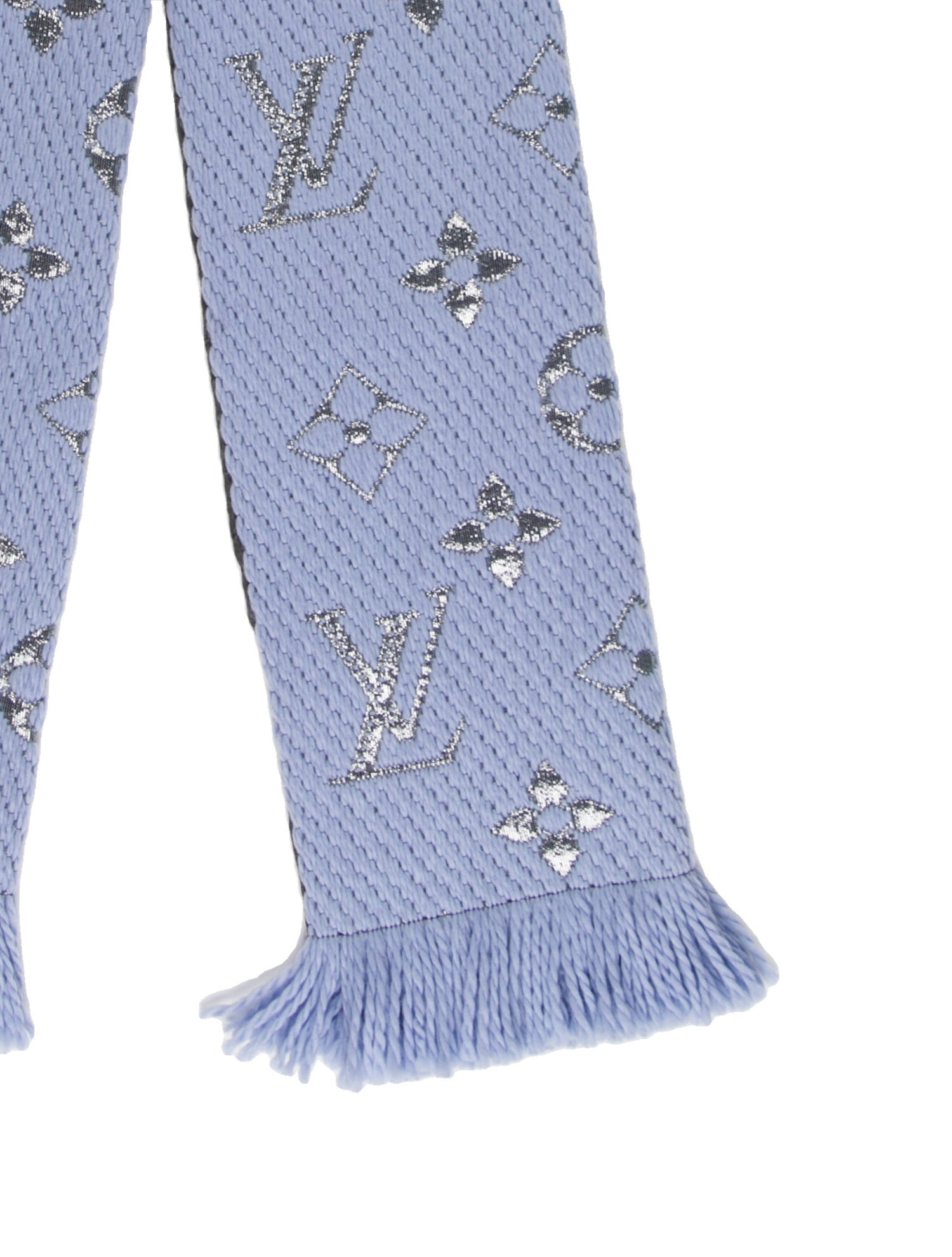 Louis Vuitton Logomania Wool Scarf