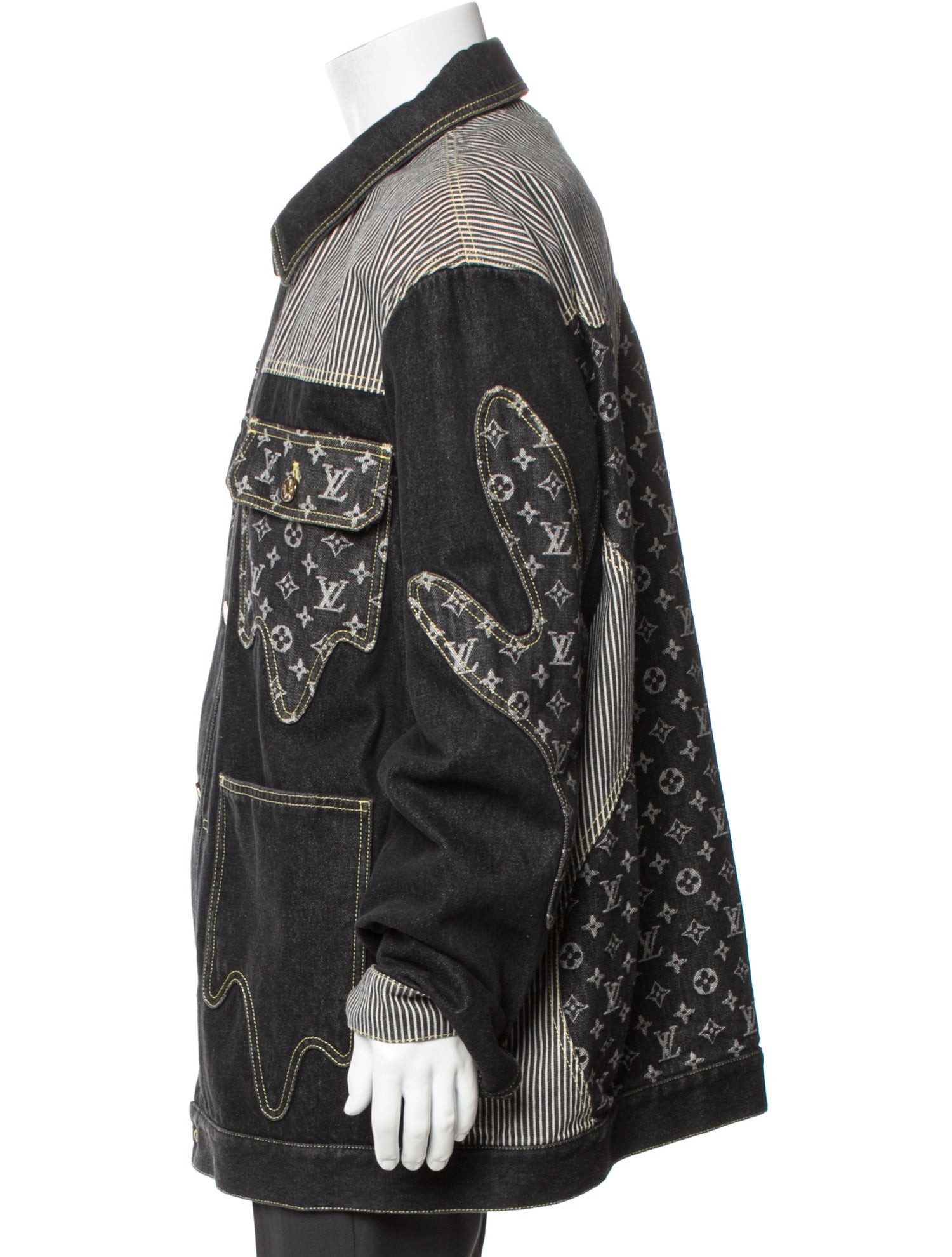 Louis Vuitton 2022 x Nigo Denim Jacket