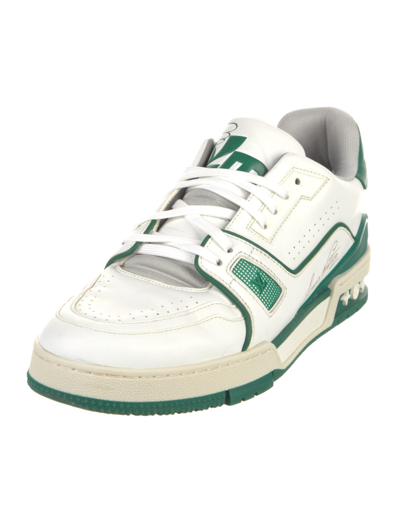 Louis Vuitton LV Monogram Leather Sneakers