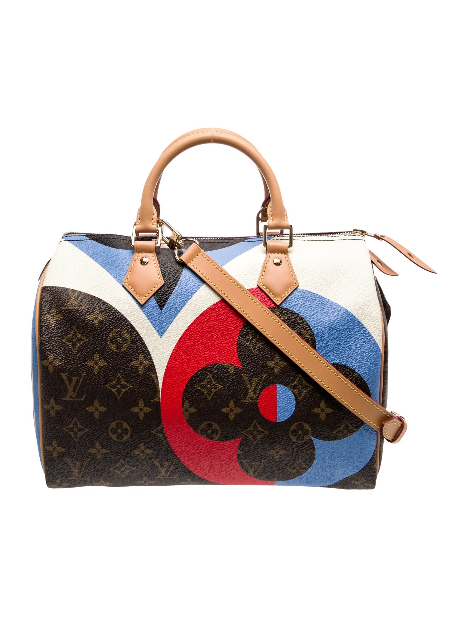 Louis Vuitton LV Monogram Speedy Bandouliere 30