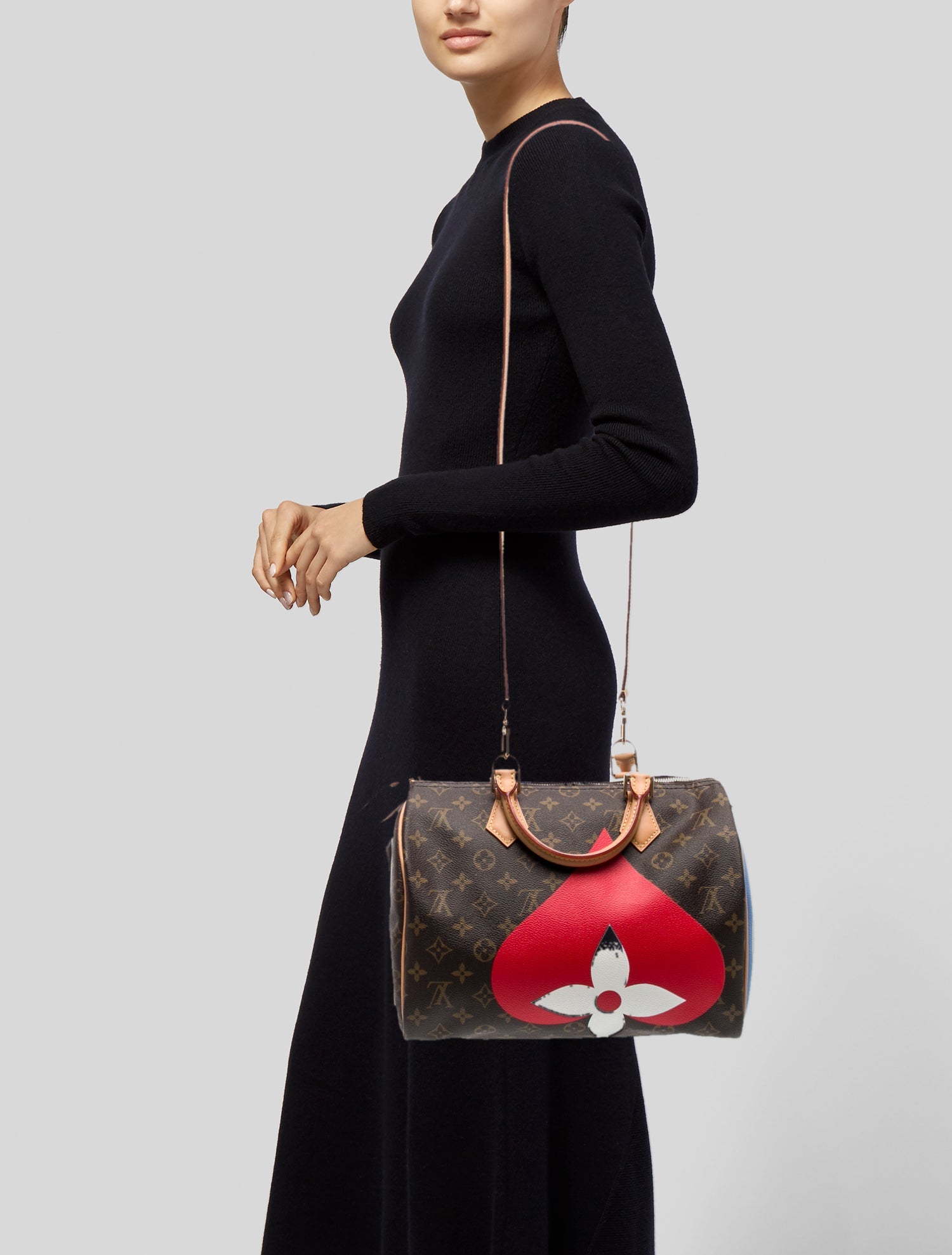 Louis Vuitton LV Monogram Speedy Bandouliere 30