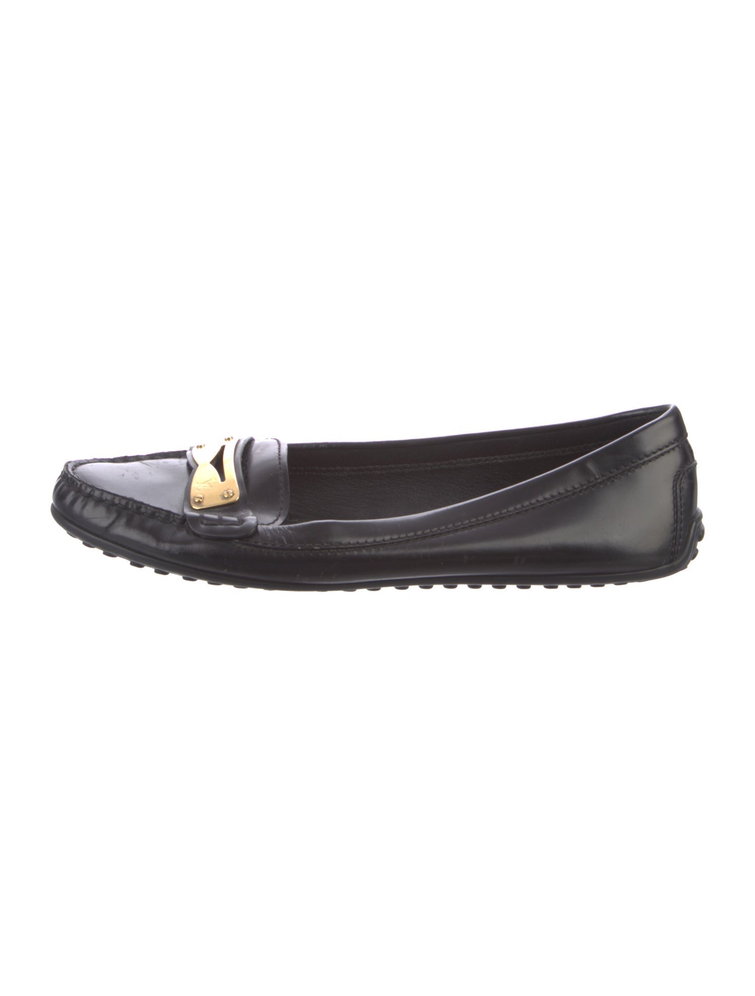 Louis Vuitton Leather Loafers