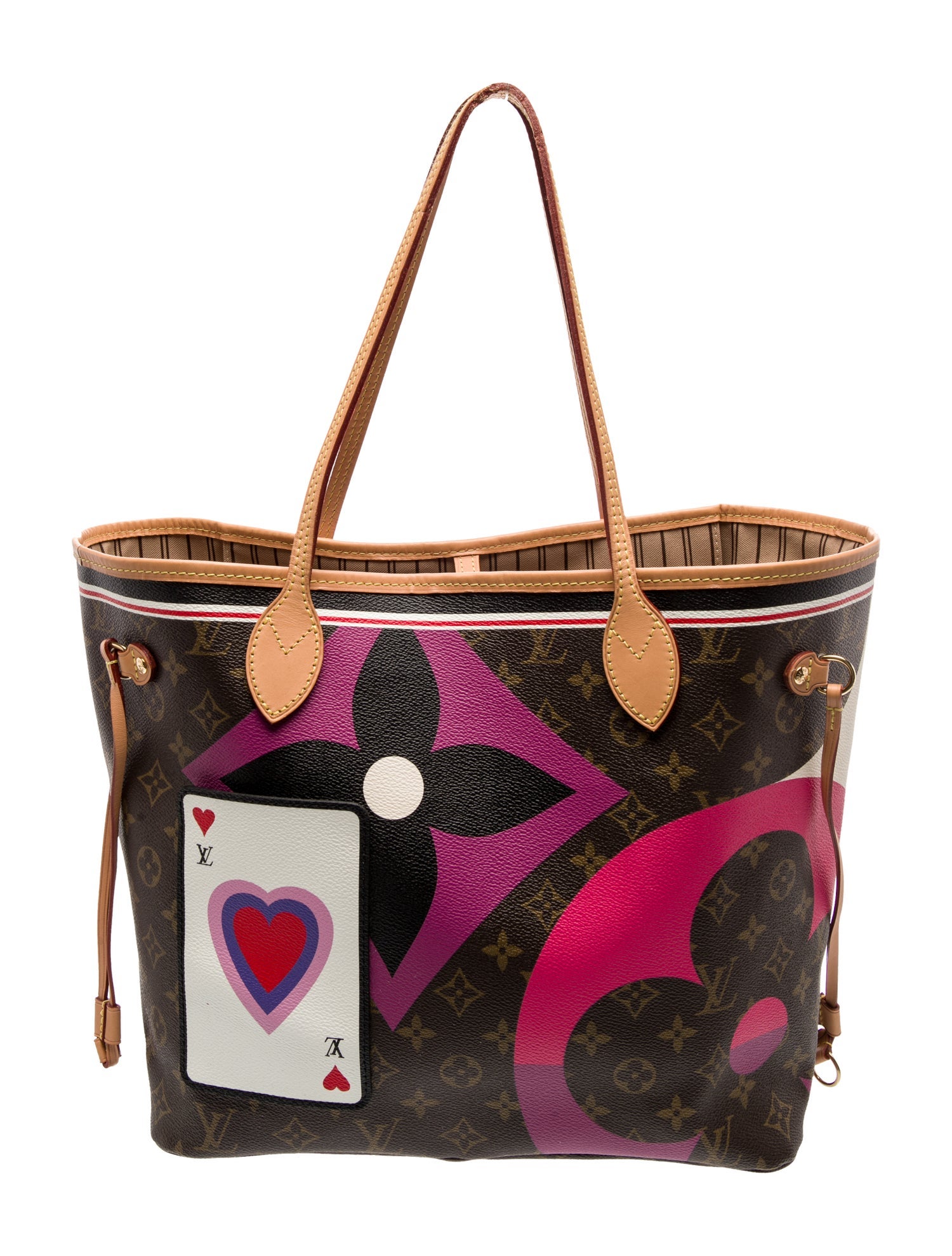 Louis Vuitton LV Monogram Neverfull w/Pouch MM