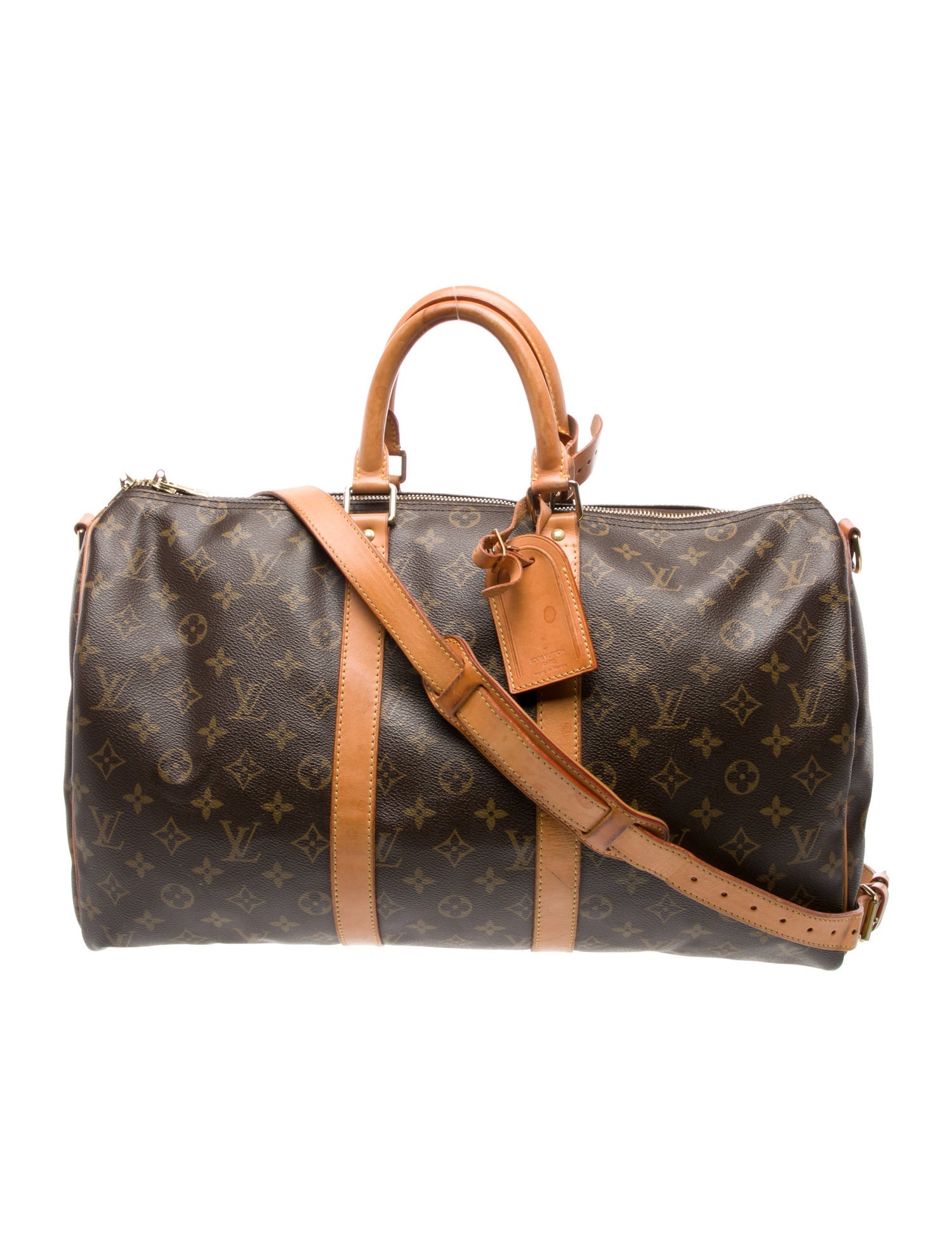 Louis Vuitton LV Monogram Keepall Bandouliere 45 Vintage