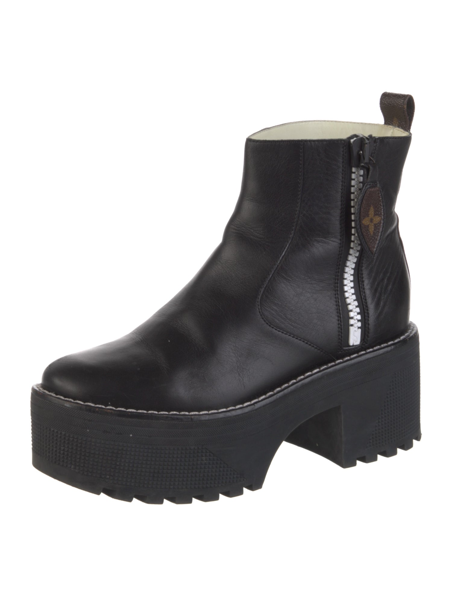 Louis Vuitton LV Monogram Leather Boots