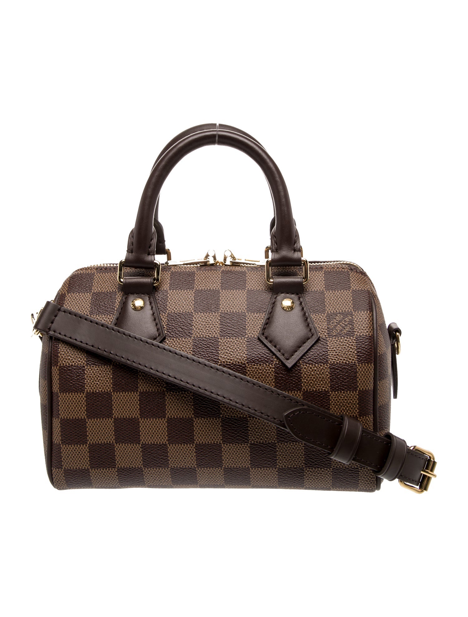 Louis Vuitton Damier Ebene Speedy Bandouliere 20