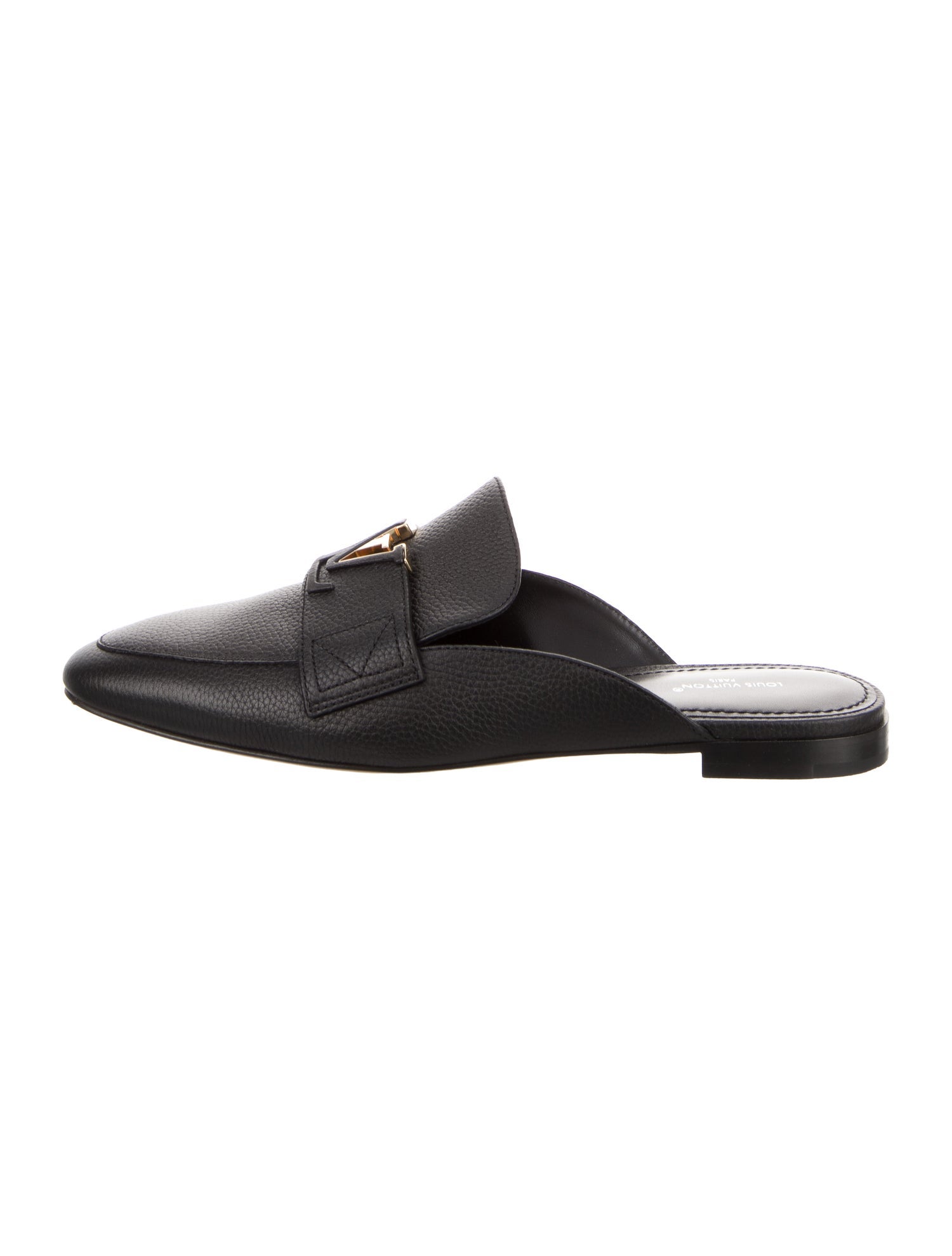 Louis Vuitton Leather Mules