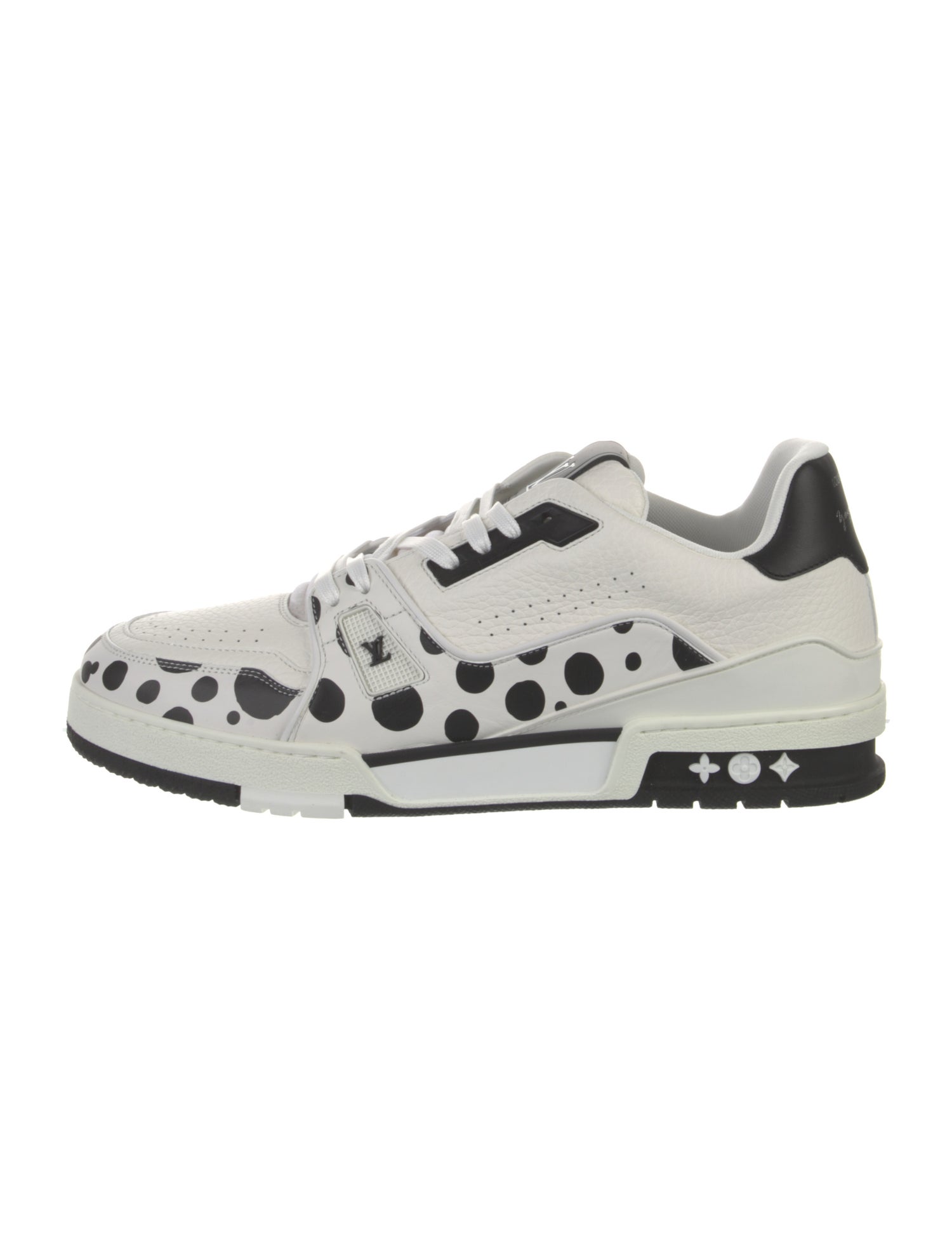 Louis Vuitton Leather Printed Sneakers