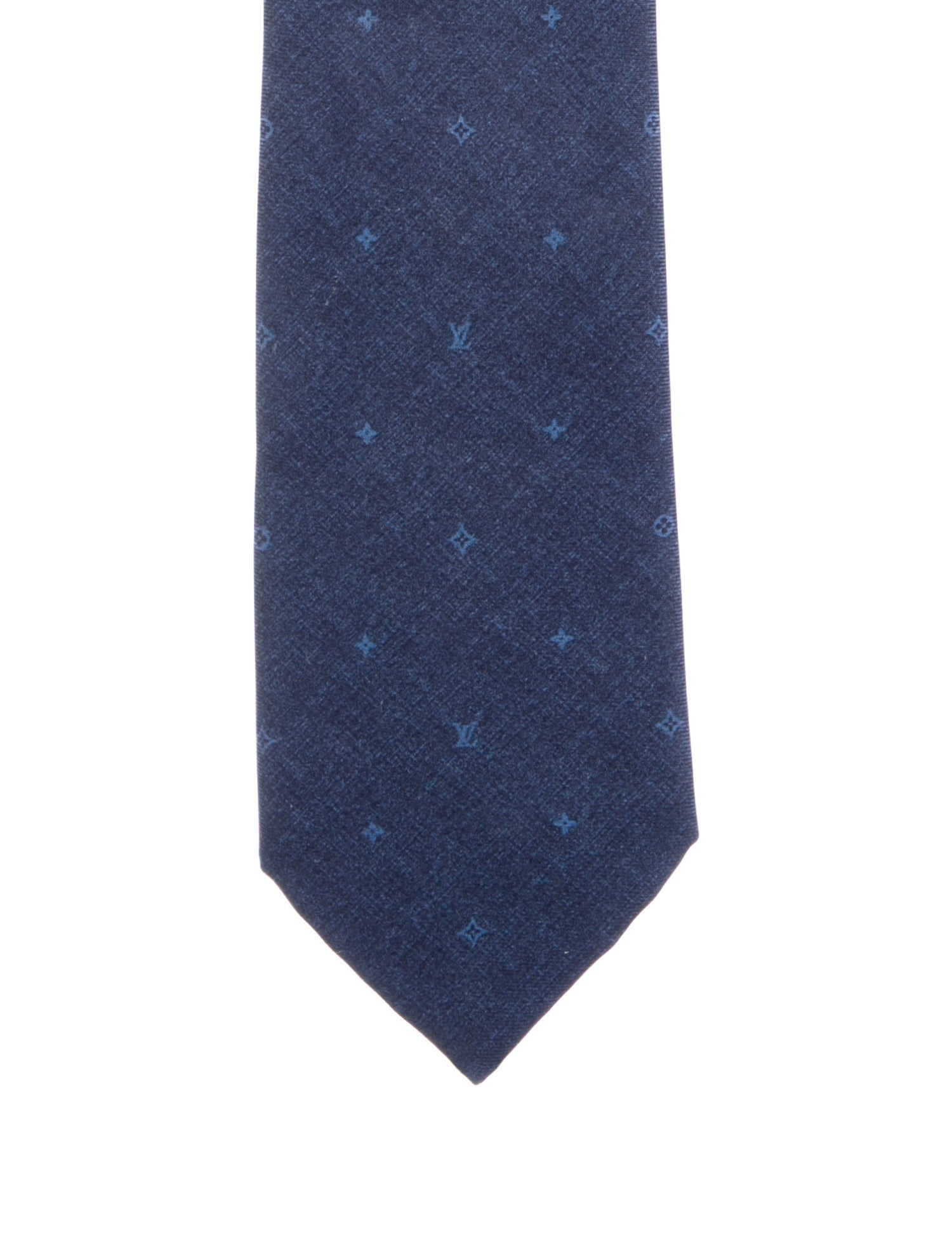Louis Vuitton Printed Silk Tie