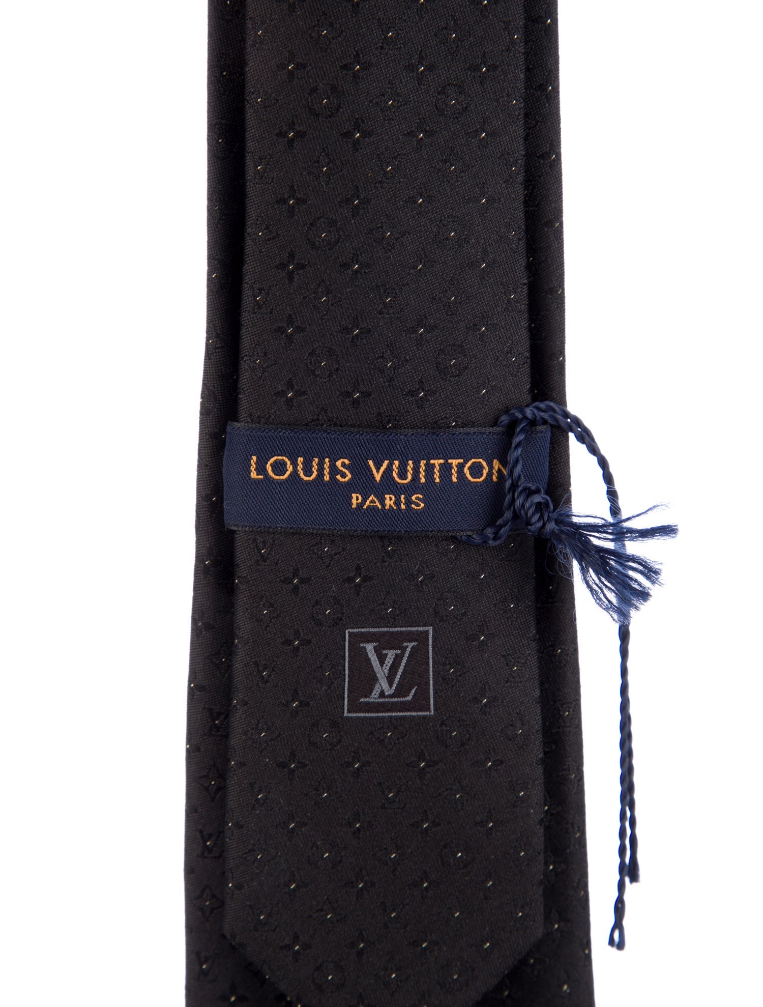 Louis Vuitton Printed Silk Tie