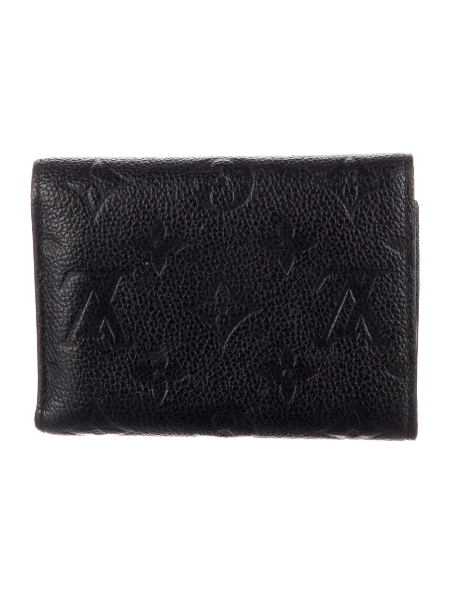 Louis Vuitton LV Monogram Empreinte Leather Sarah Wallet