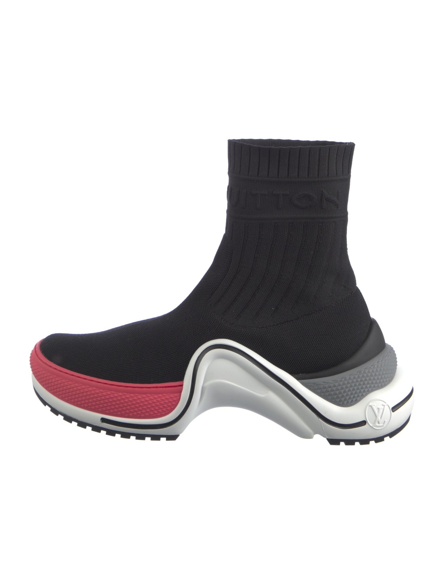 Louis Vuitton LV Monogram Sock Sneakers