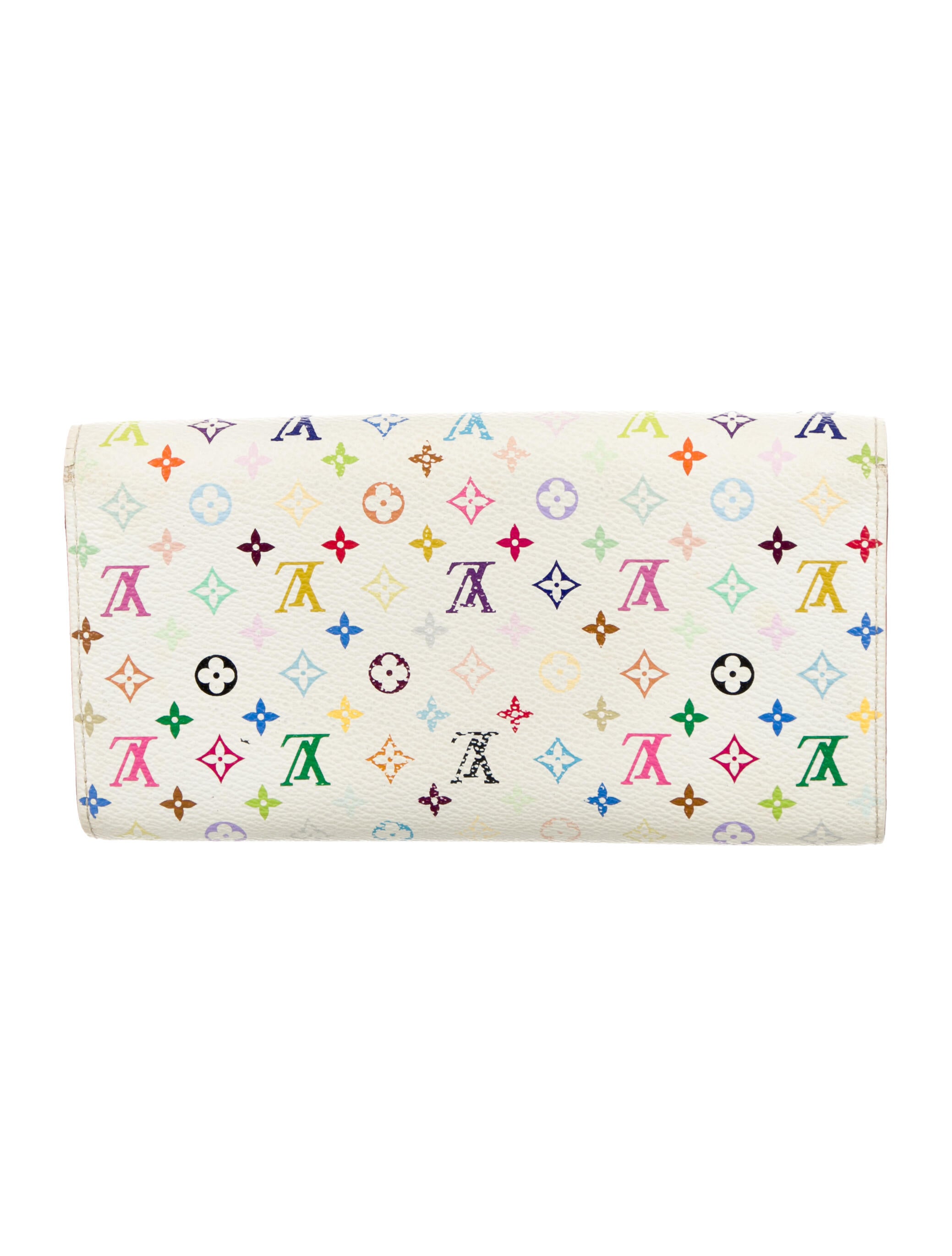 Louis Vuitton 2008 Multicolore Monogram Pattern Sarah Wallet