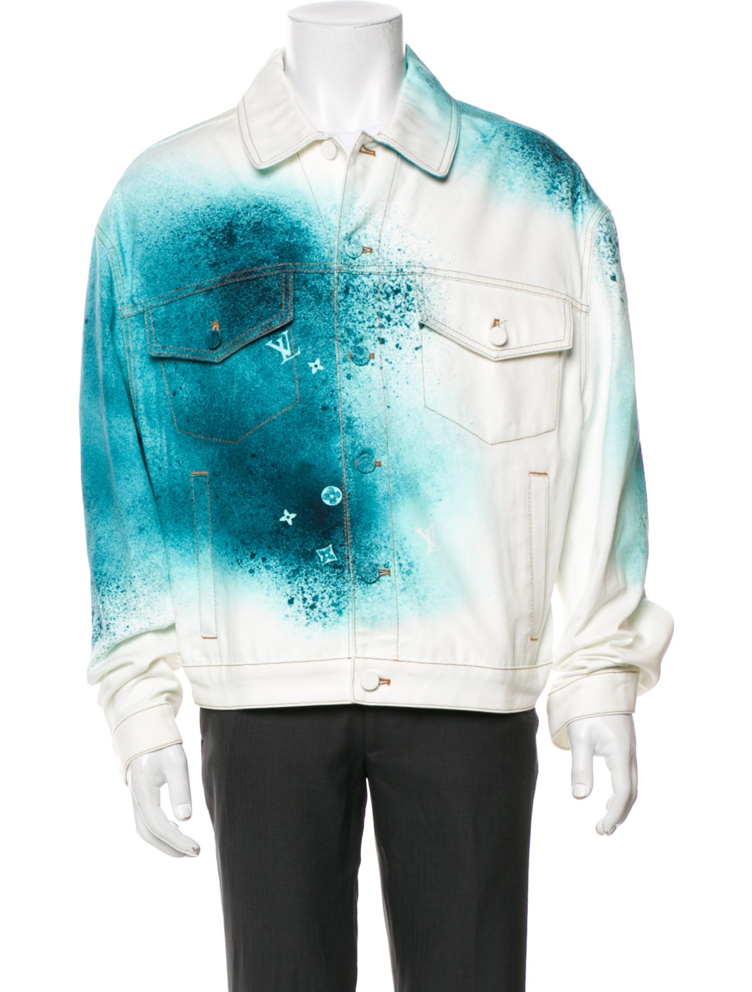Louis Vuitton 2023 LV Monogram Denim Jacket