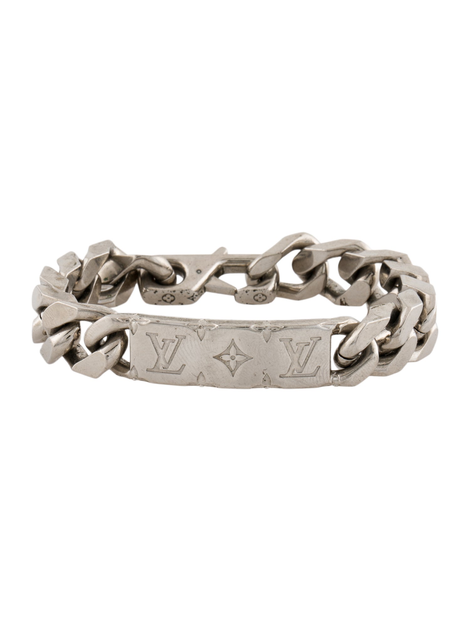 Louis Vuitton Monogram Chain Link Bracelet