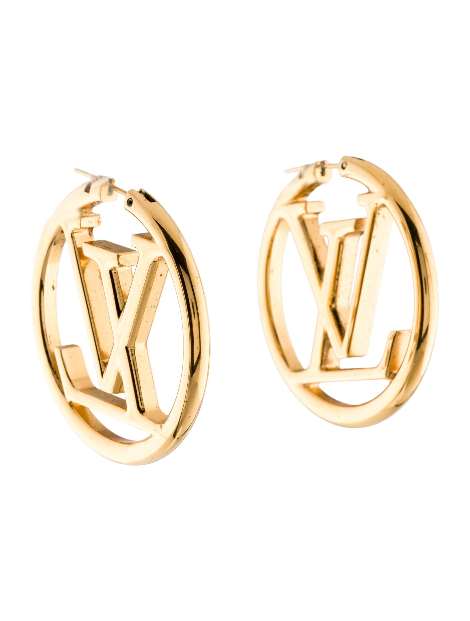 Louis Vuitton Louise Hoop GM Earrings