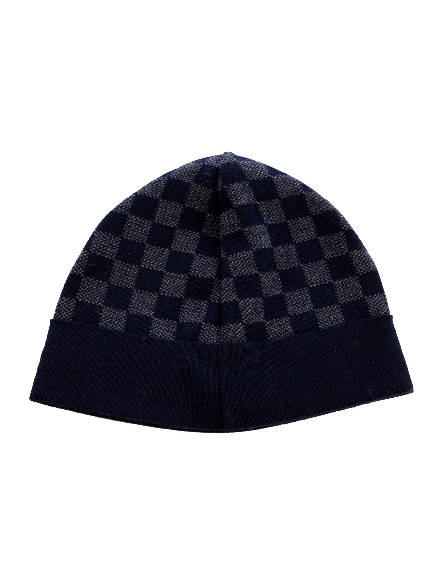 Louis Vuitton Petit Damier Wool Beanie