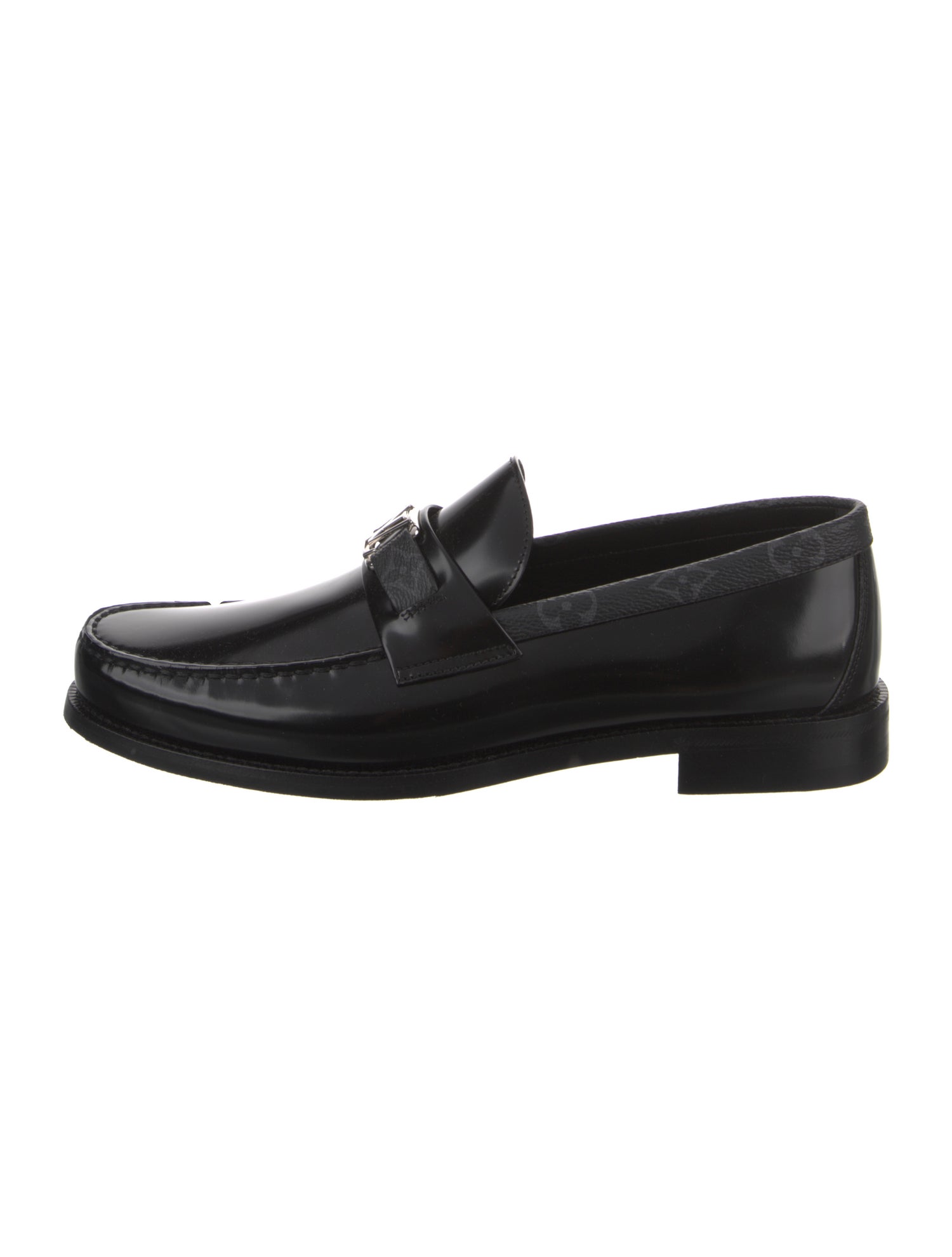 Louis Vuitton LV Monogram Patent Leather Dress Loafers