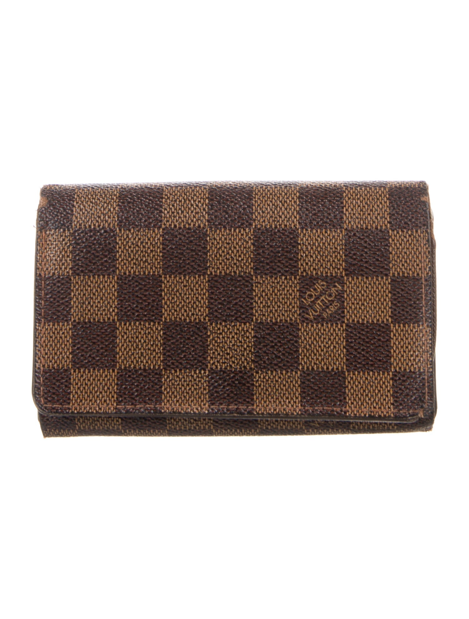 Louis Vuitton 2005 Damier Ebene Pattern Multiple Wallet