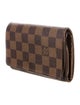 Louis Vuitton 2005 Damier Ebene Pattern Multiple Wallet