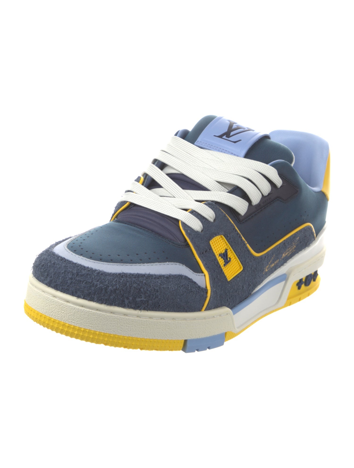 Louis Vuitton LV Monogram Leather Athletic Sneakers