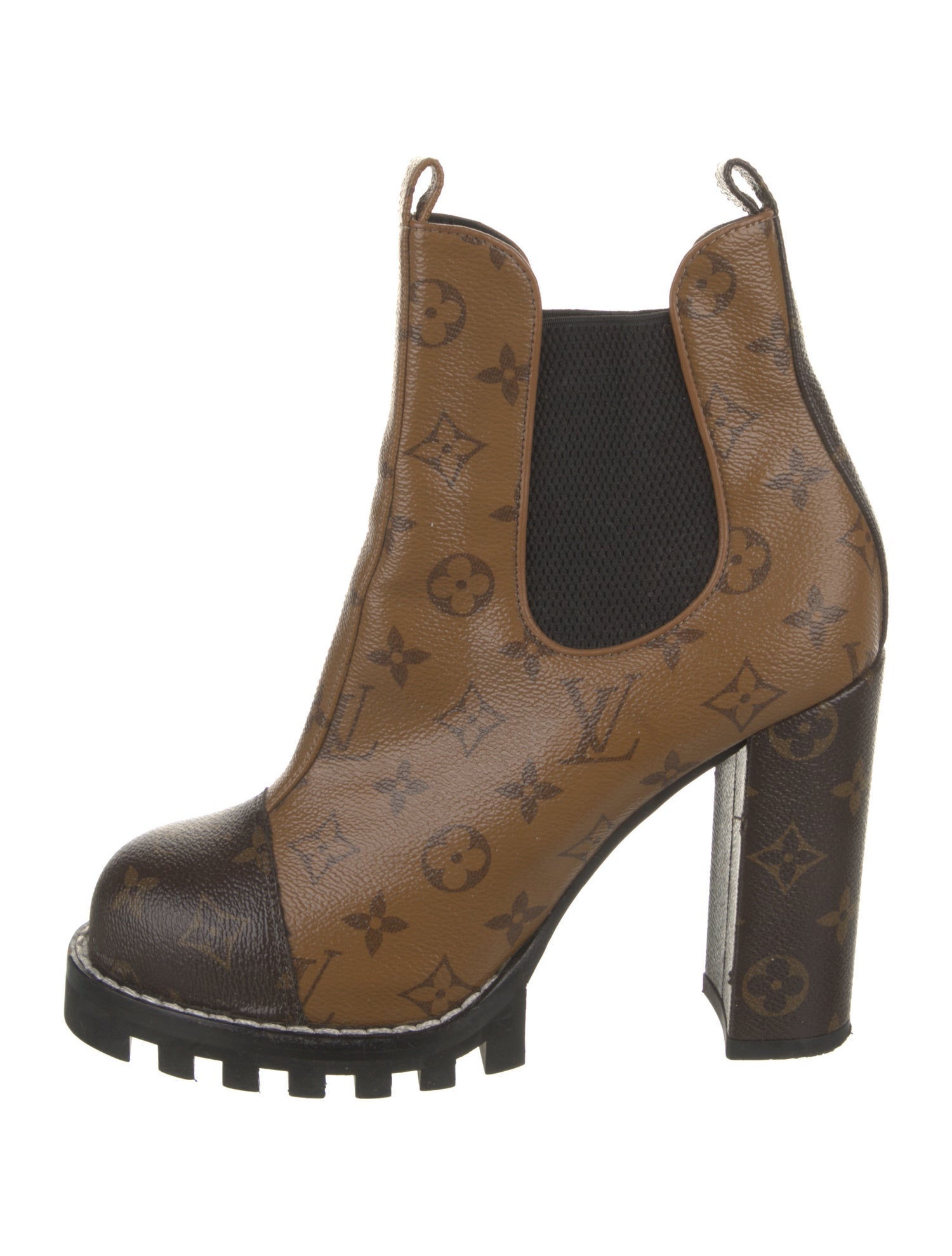 Louis Vuitton LV Monogram Chelsea Boots