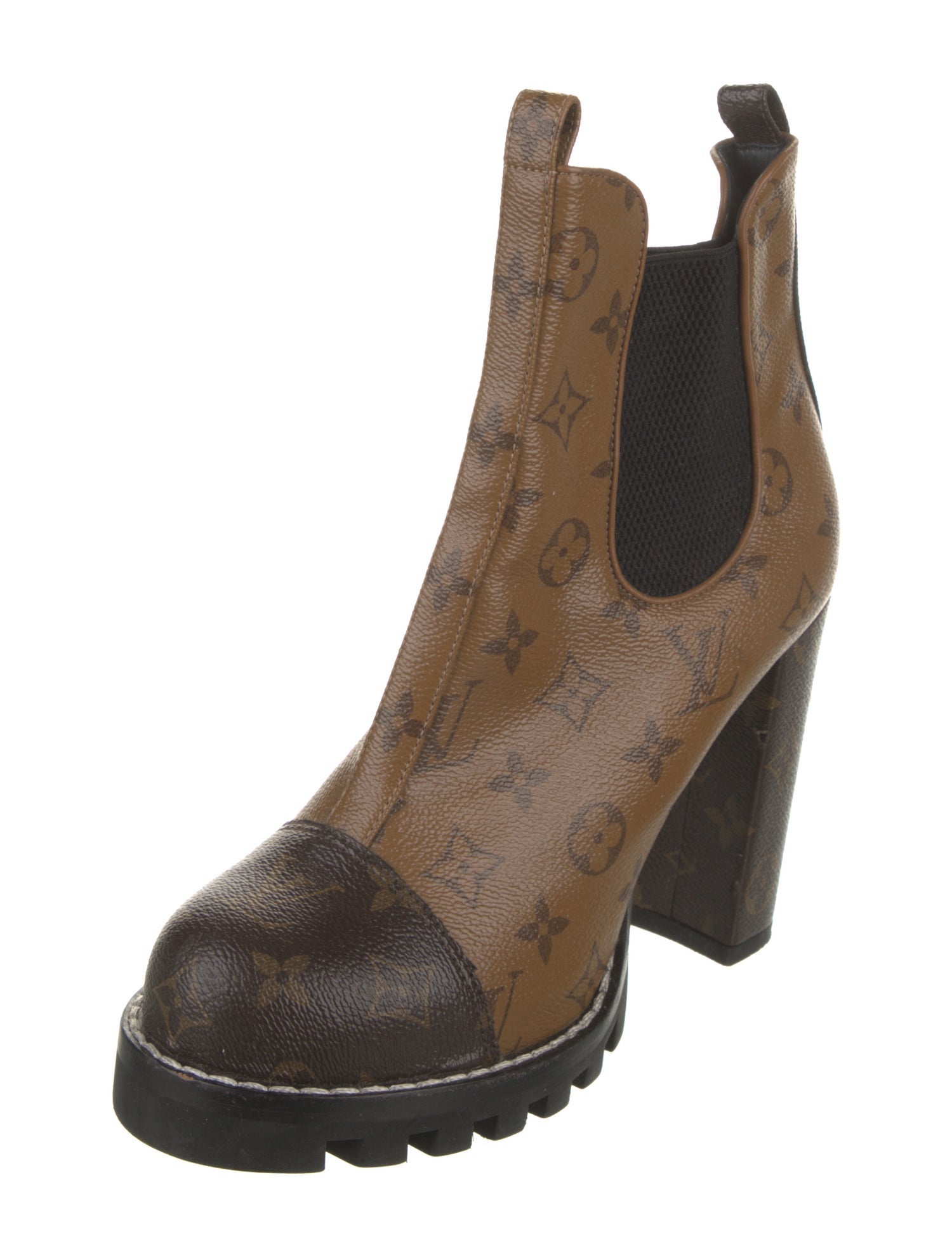 Louis Vuitton LV Monogram Chelsea Boots