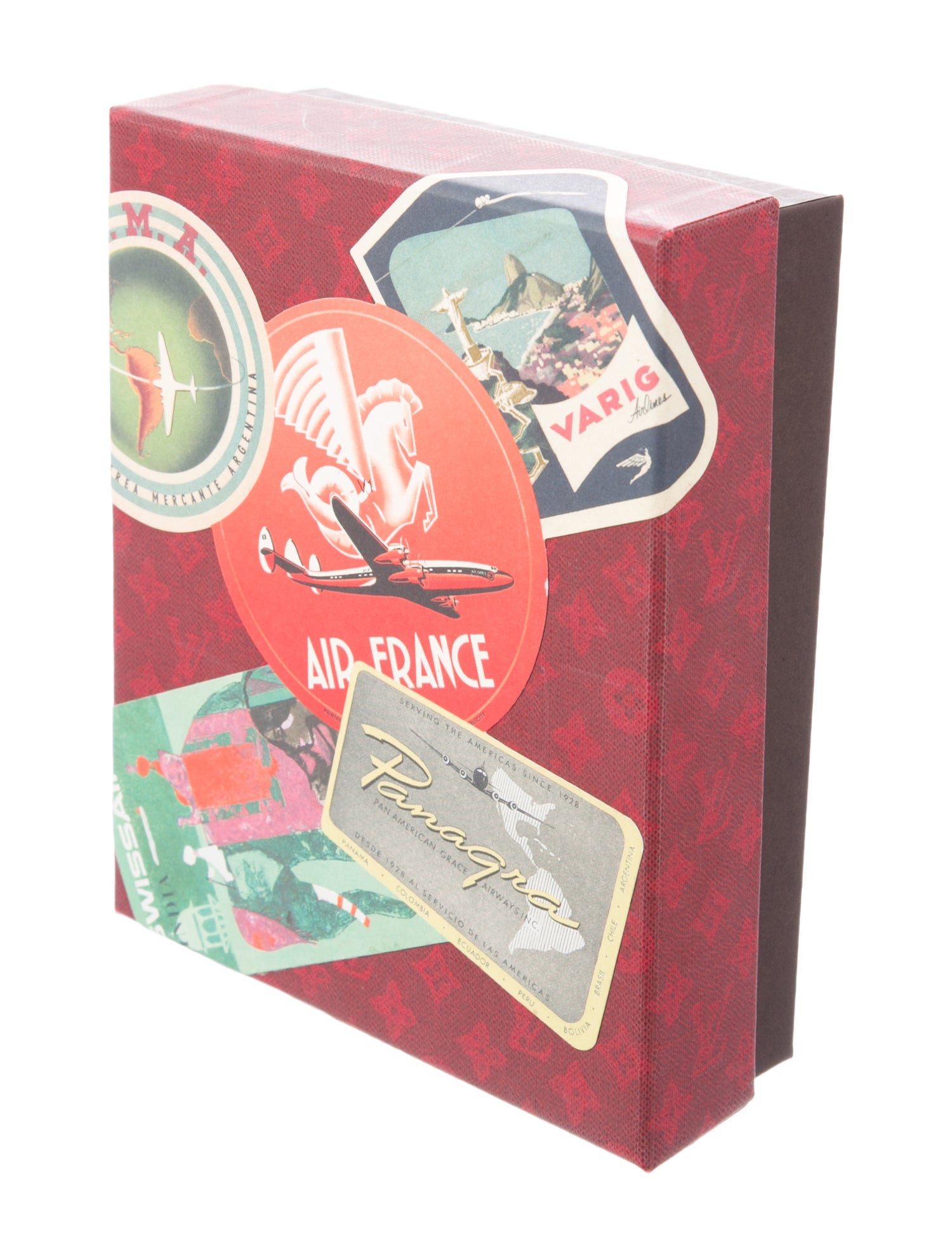 Louis Vuitton Art of Travel Through Airline Labels Set