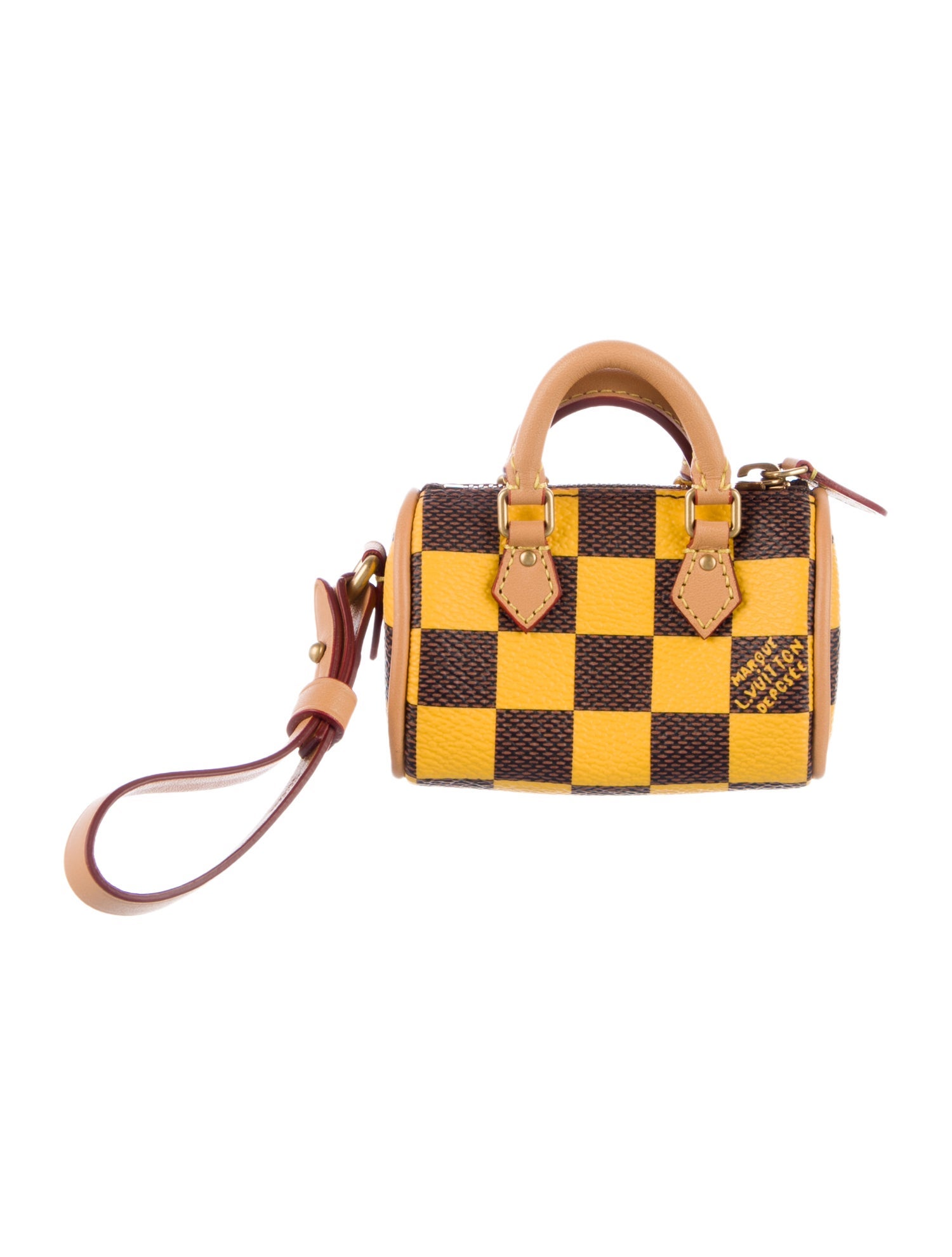 Louis Vuitton 2024 Damier Pop Mini Speedy Bag Charm