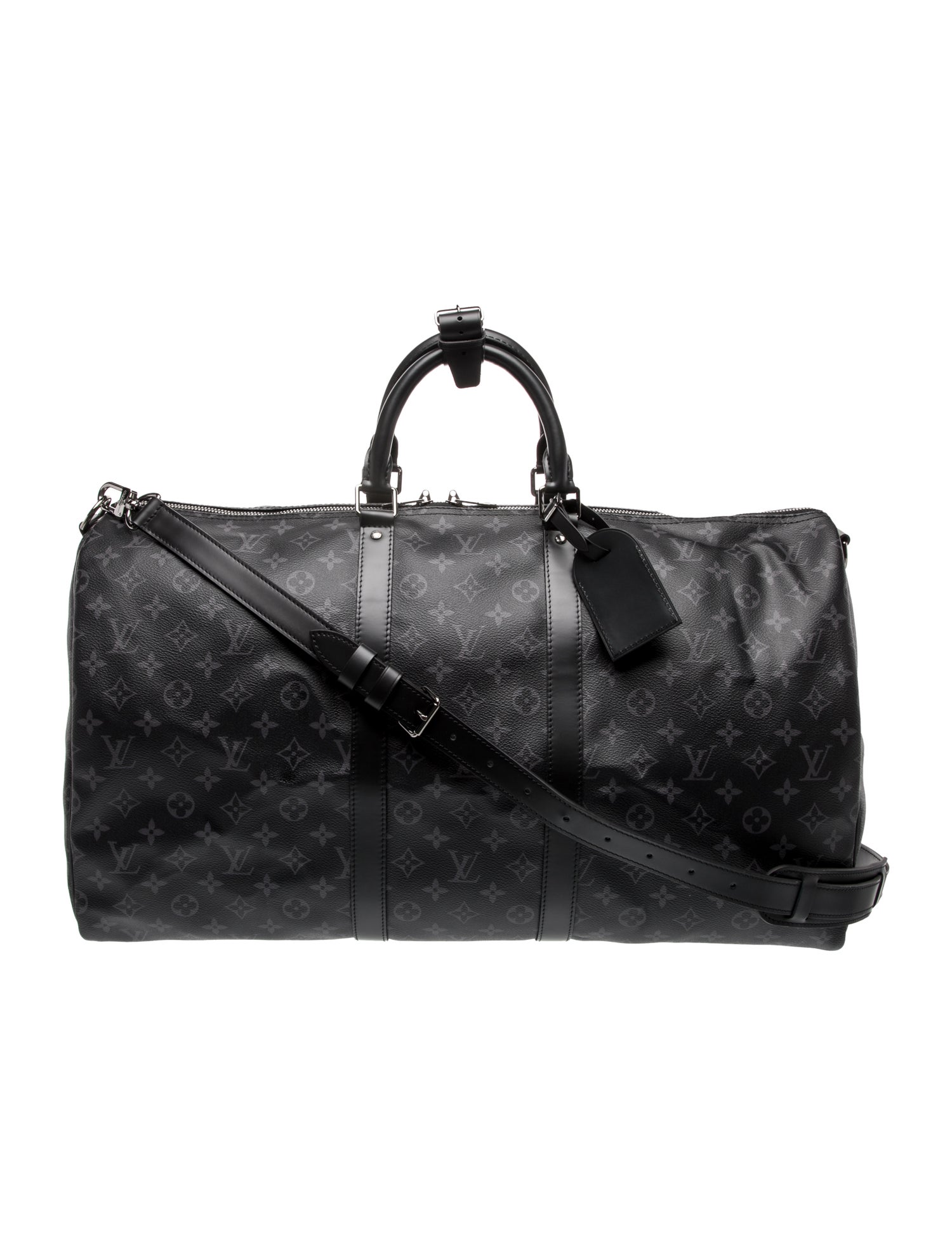 Louis Vuitton Monogram Eclipse Keepall Bandouliere