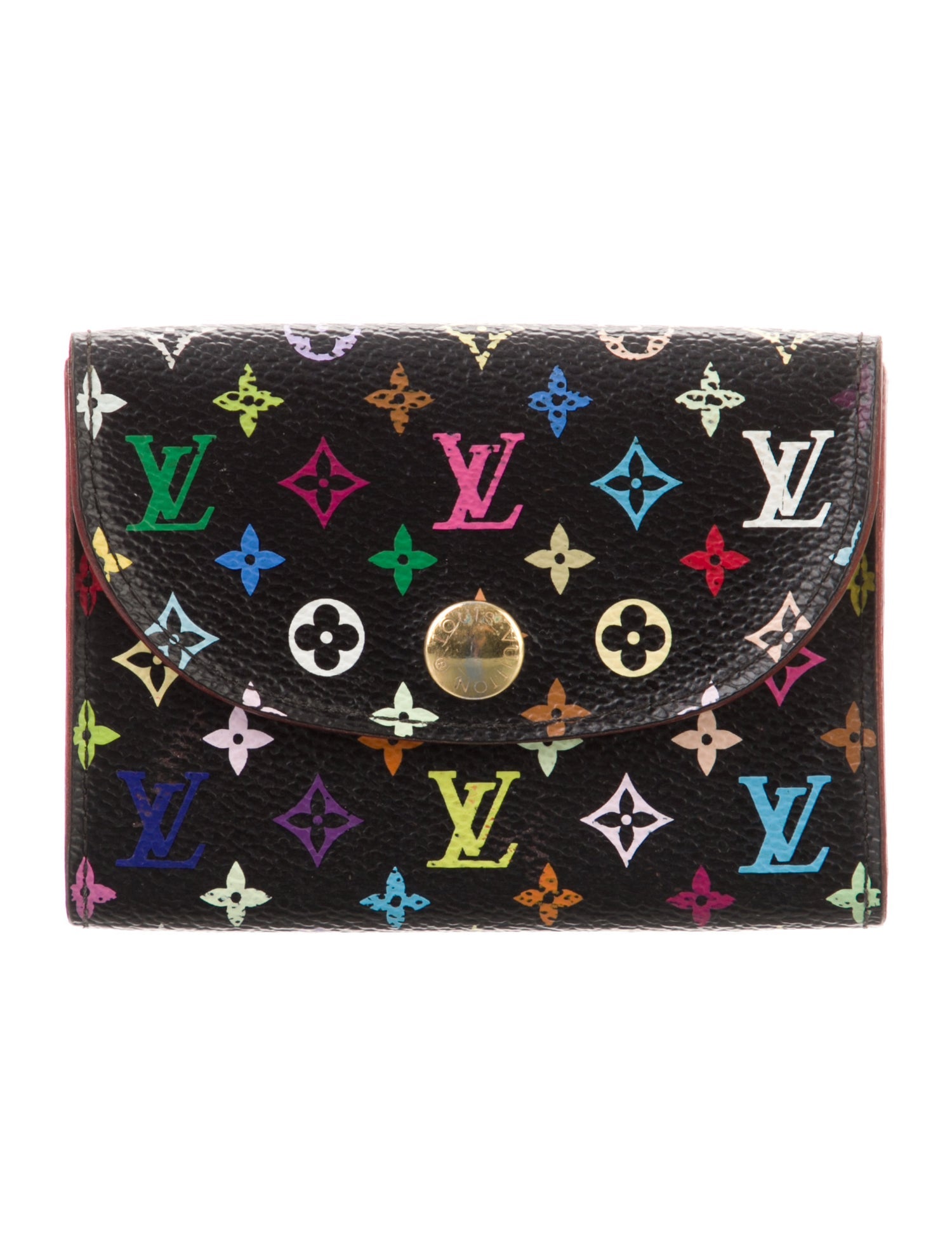 Louis Vuitton Multicolore Monogram Pattern Coated Canvas Card Case