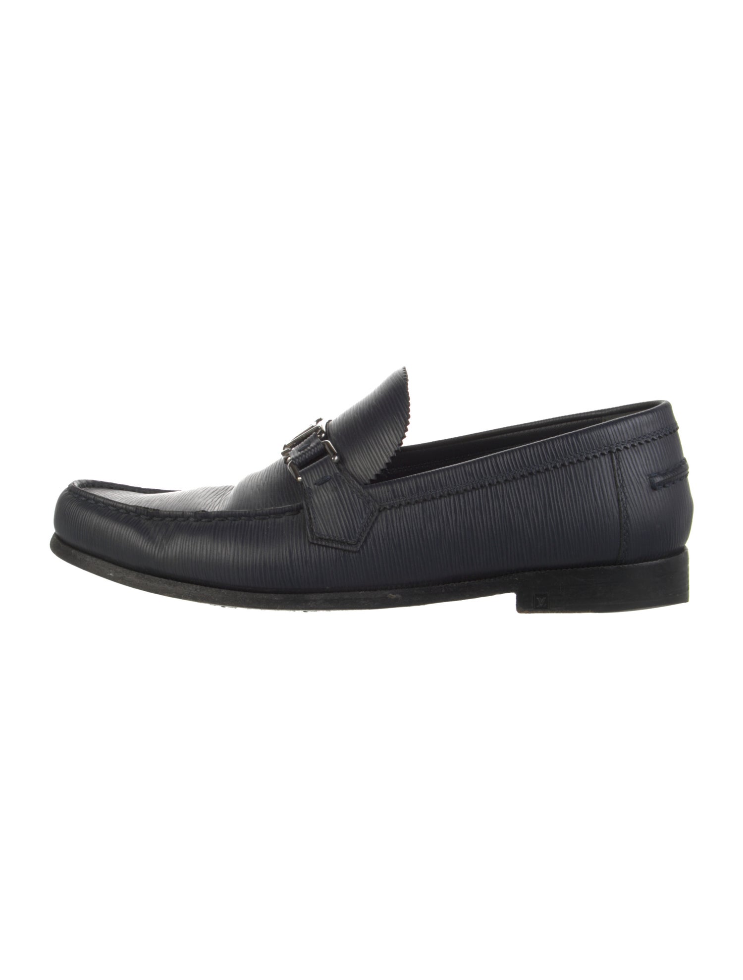 Louis Vuitton LV Monogram Leather Dress Loafers