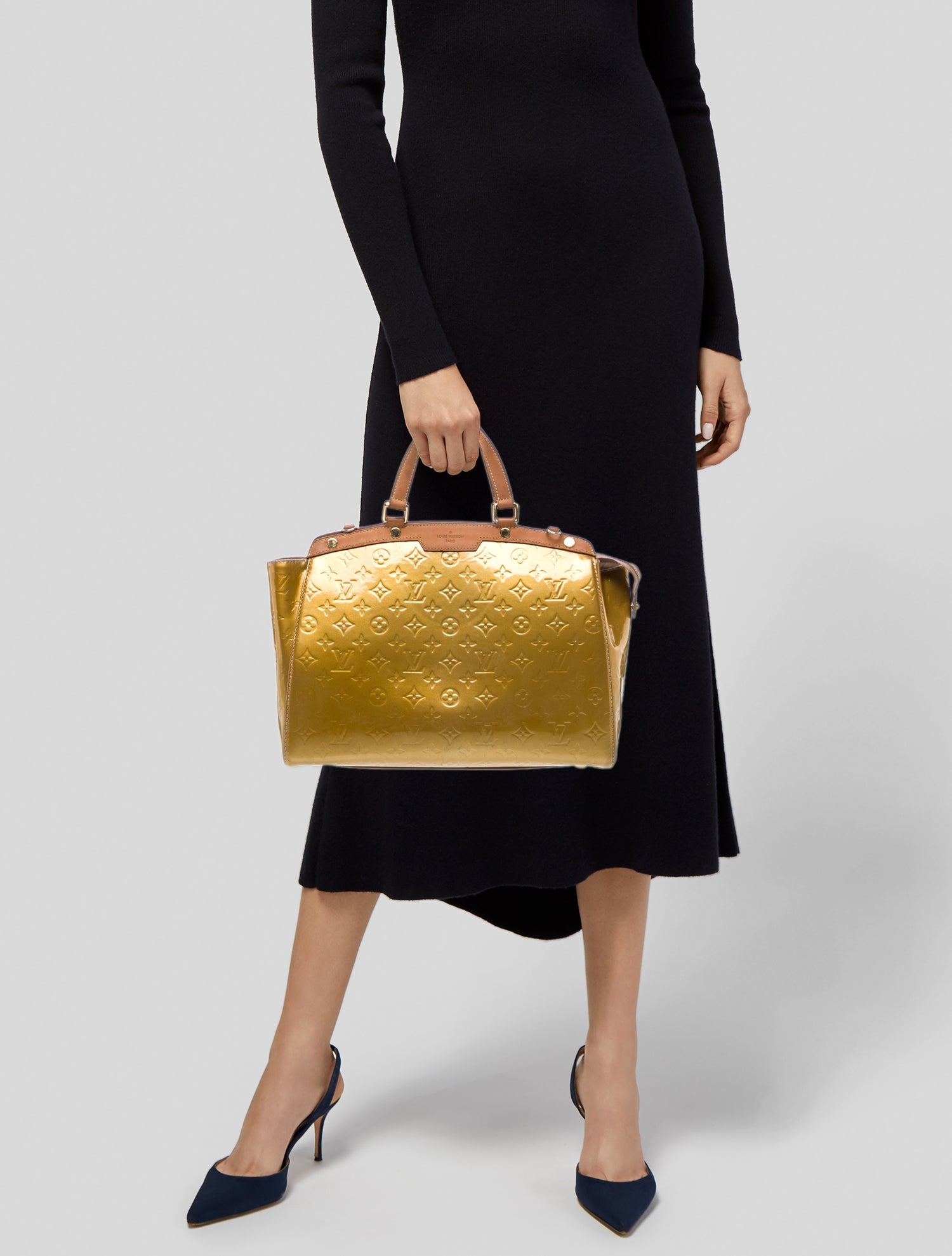 Louis Vuitton Monogram Vernis Brea GM