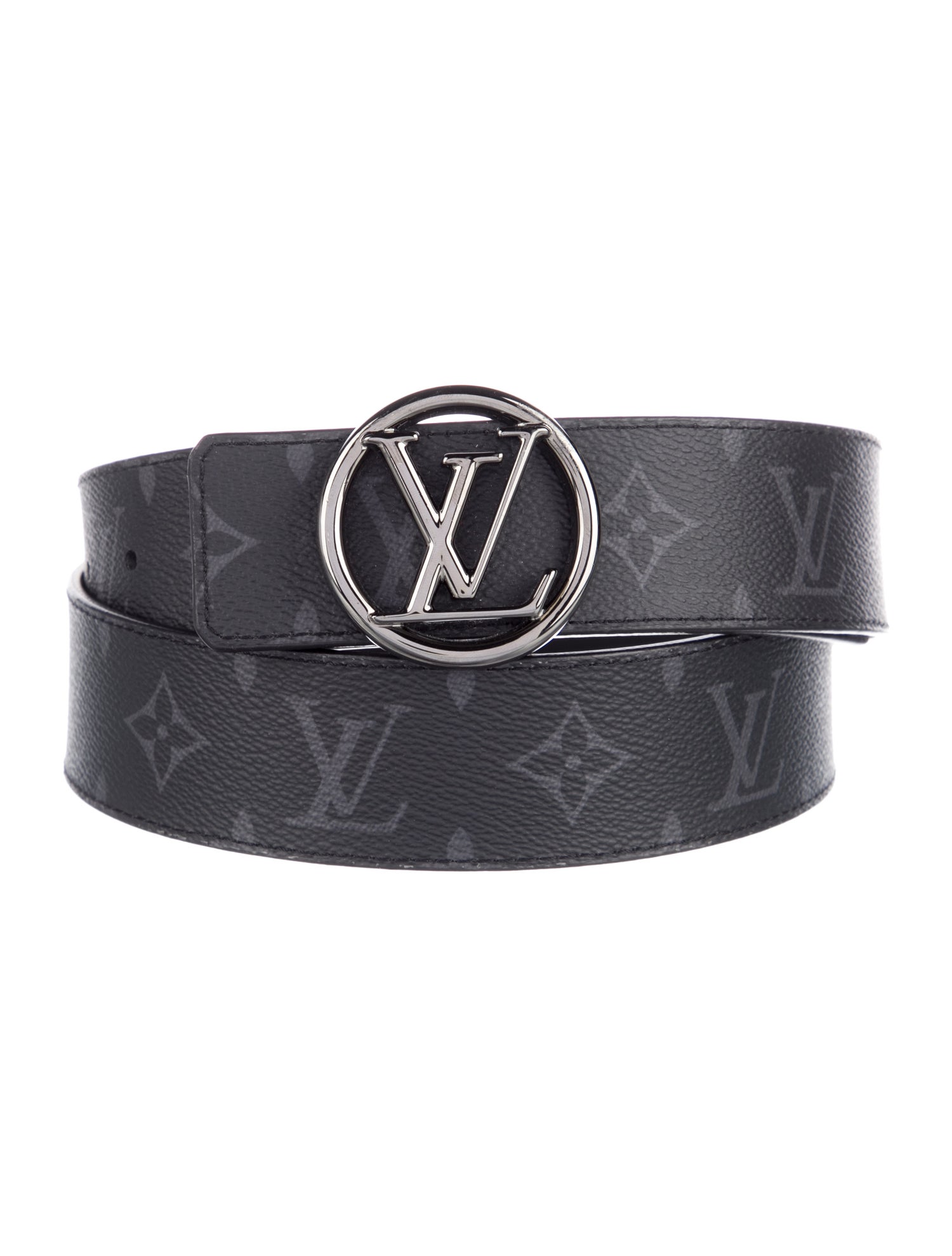 Louis Vuitton 2021 LV Circle Monogram Eclipse 40MM Belt
