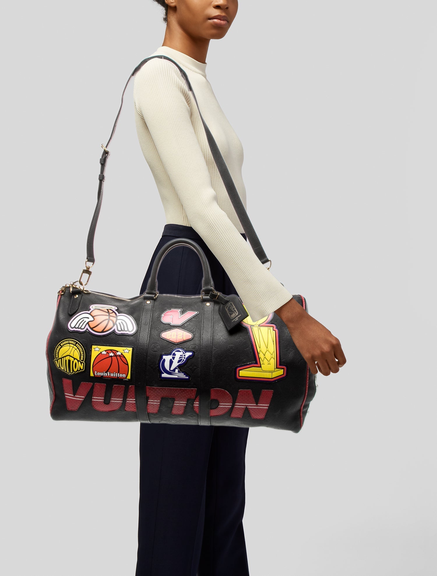 Louis Vuitton x NBA Monogram Hero Jacket Keepall Bandouliere 55