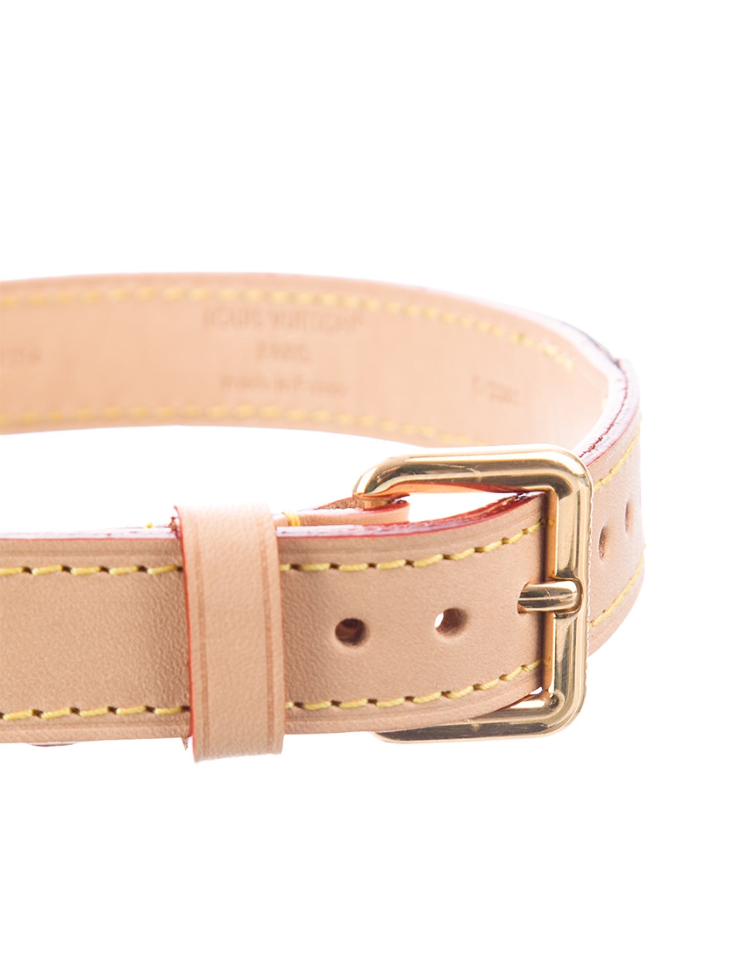 Louis Vuitton Monogram Dog Collar MM
