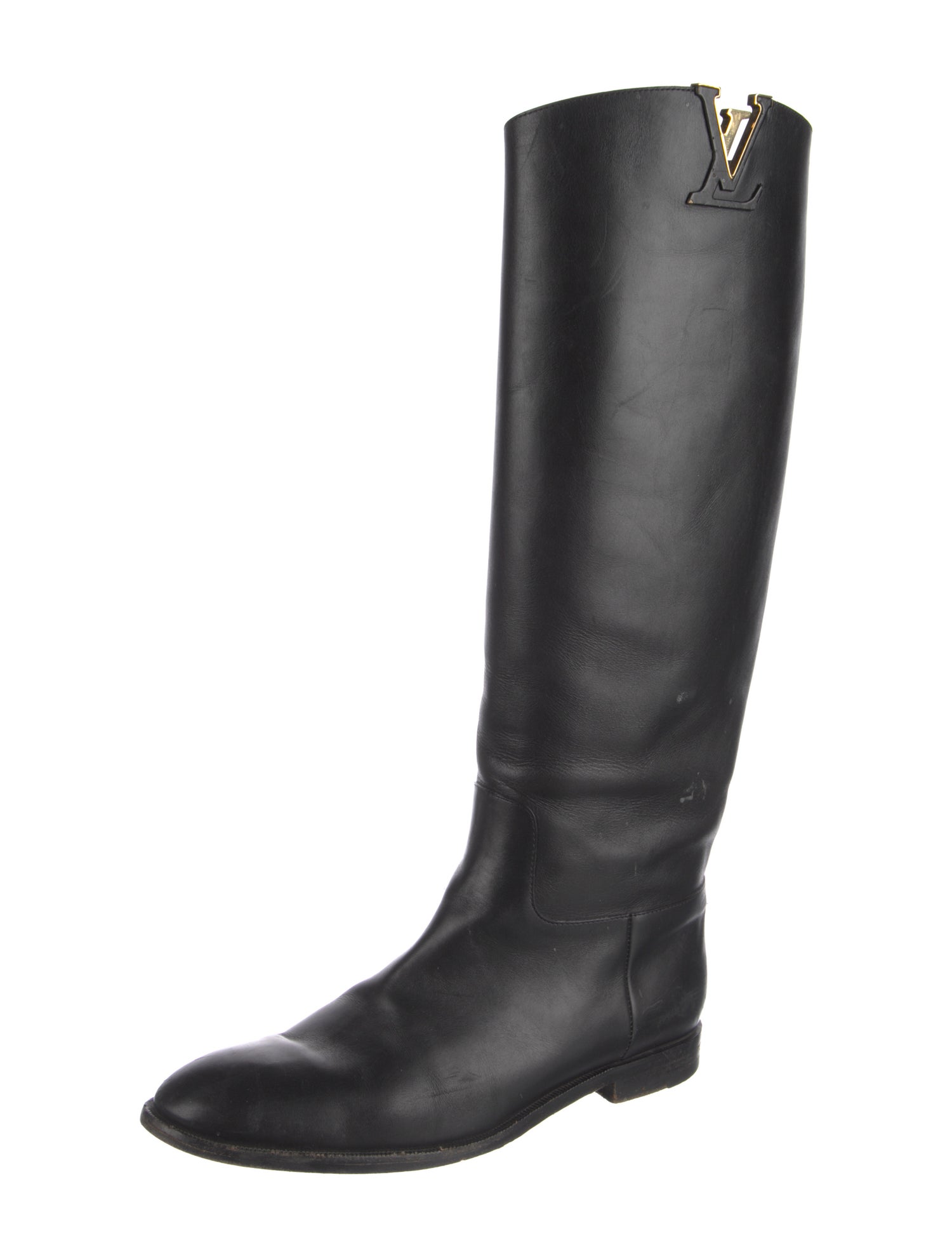 Louis Vuitton LV Monogram Leather Riding Boots