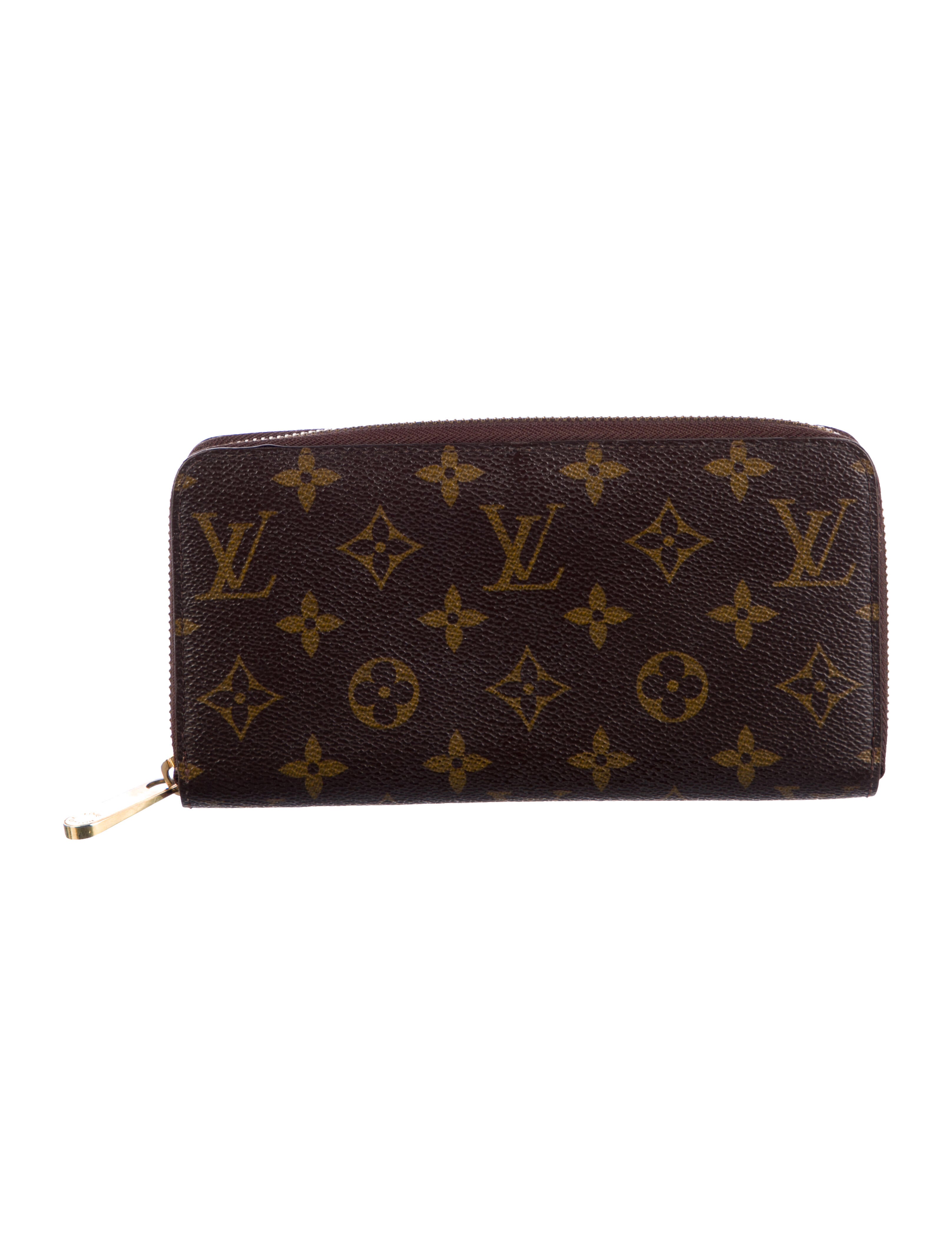 Louis Vuitton LV Monogram Coated Canvas Zippy Wallet