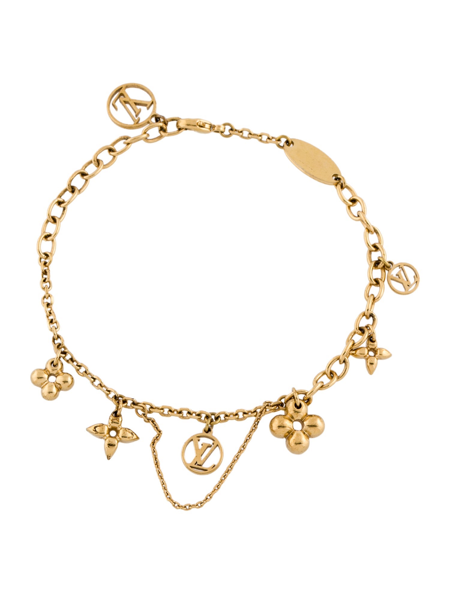 Louis Vuitton Blooming Supple Charm Bracelet