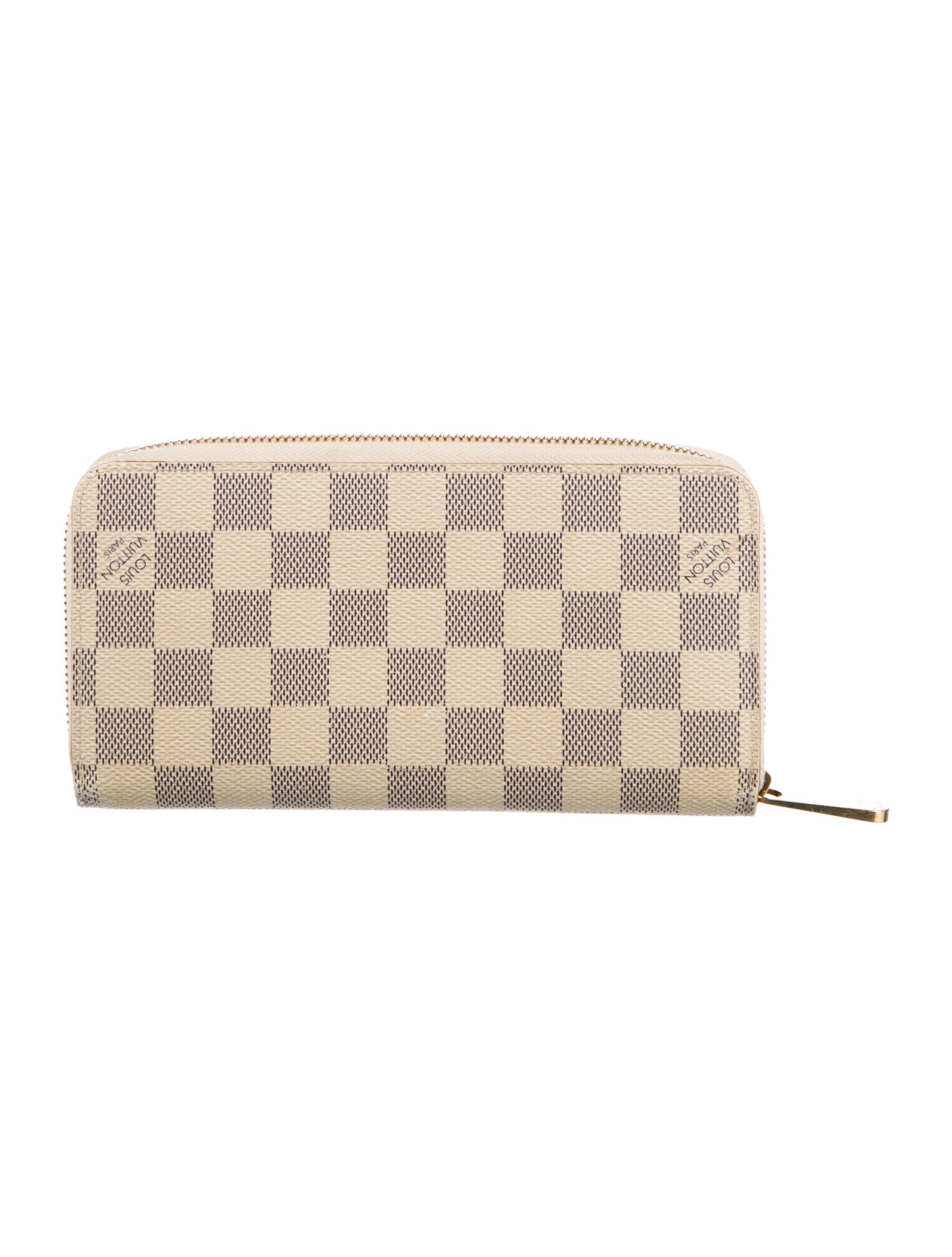 Louis Vuitton Damier Azur Pattern Zippy Wallet