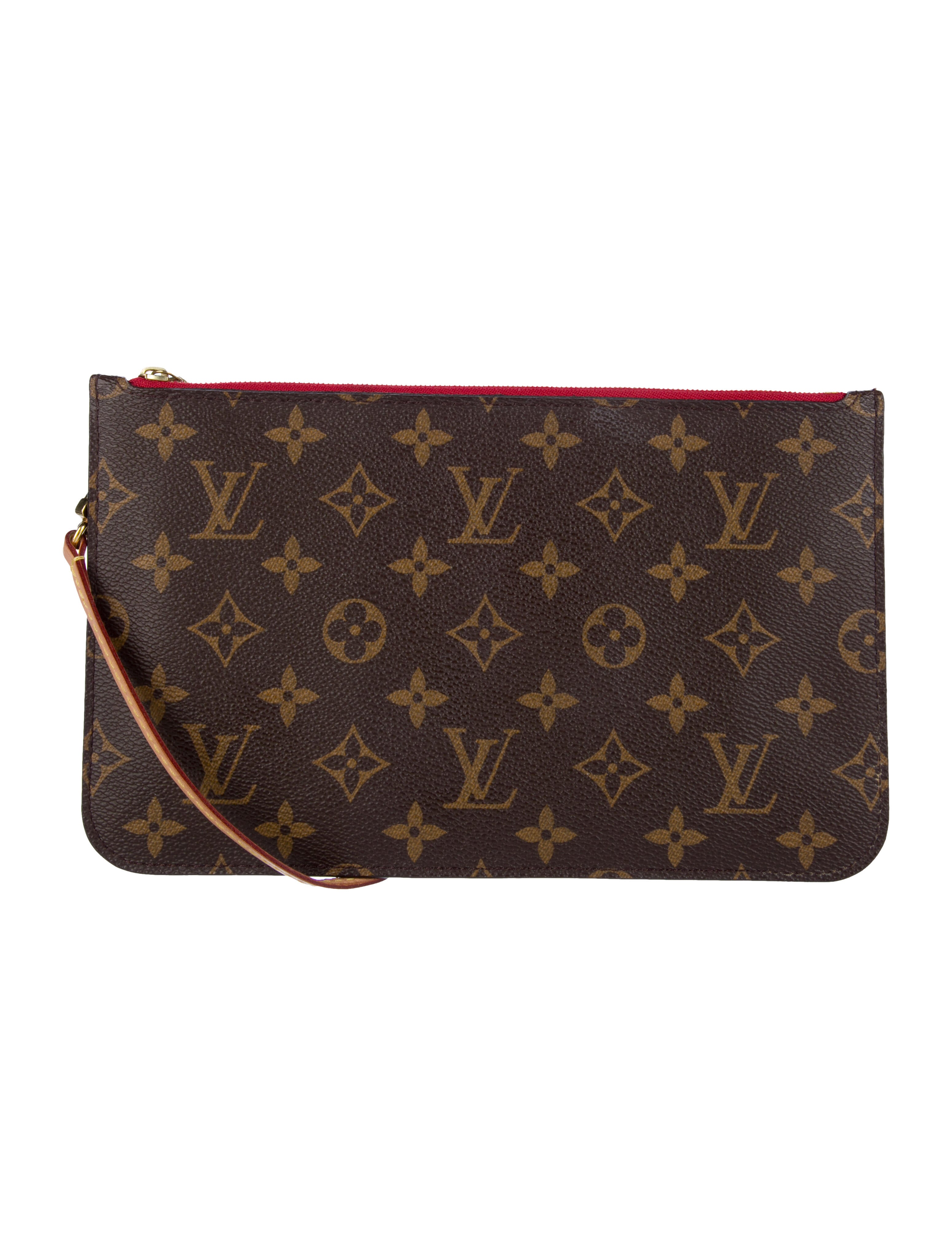 Louis Vuitton LV Monogram Neverfull Pouch