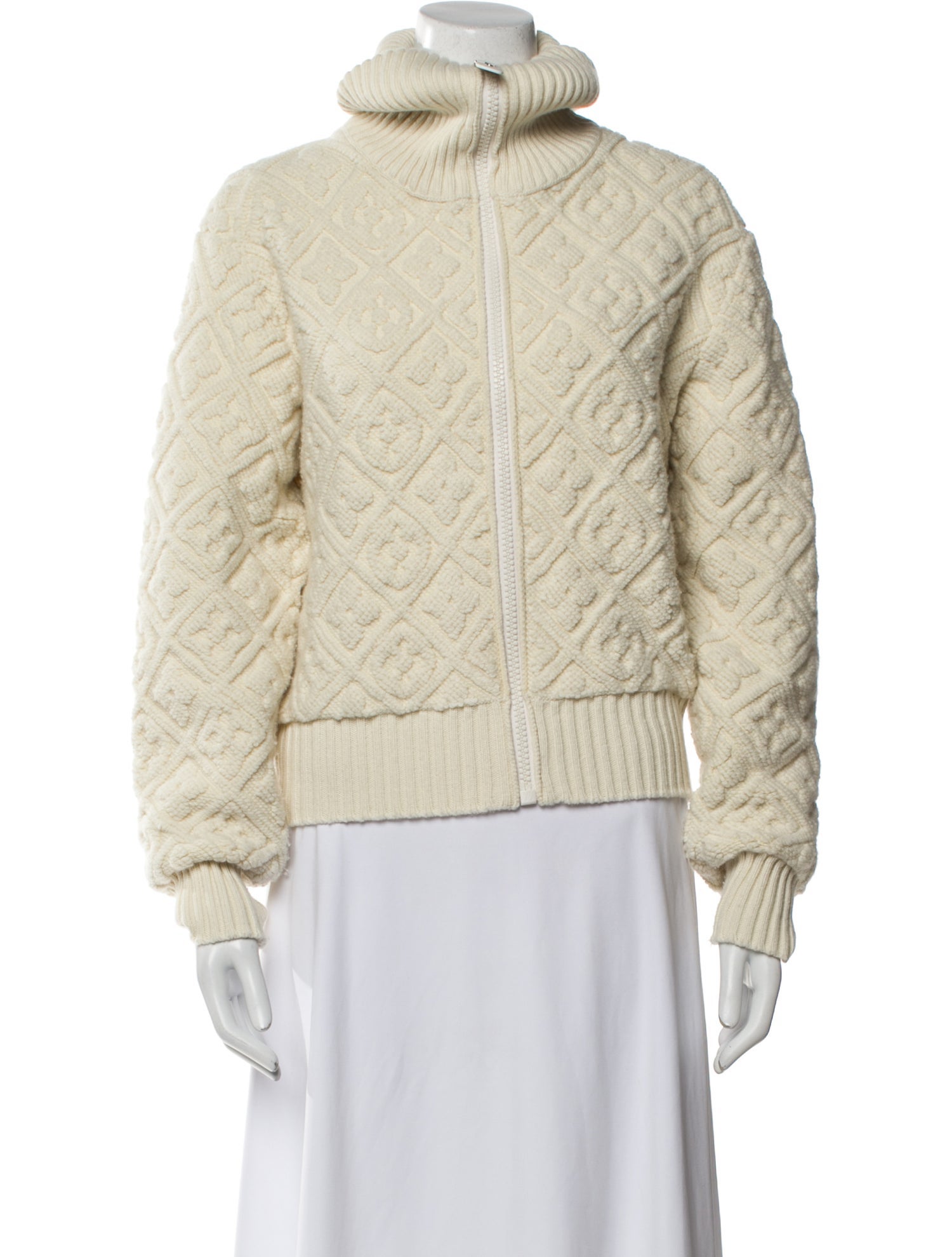 Louis Vuitton 2025 Cashmere Wool Zipper Sweater