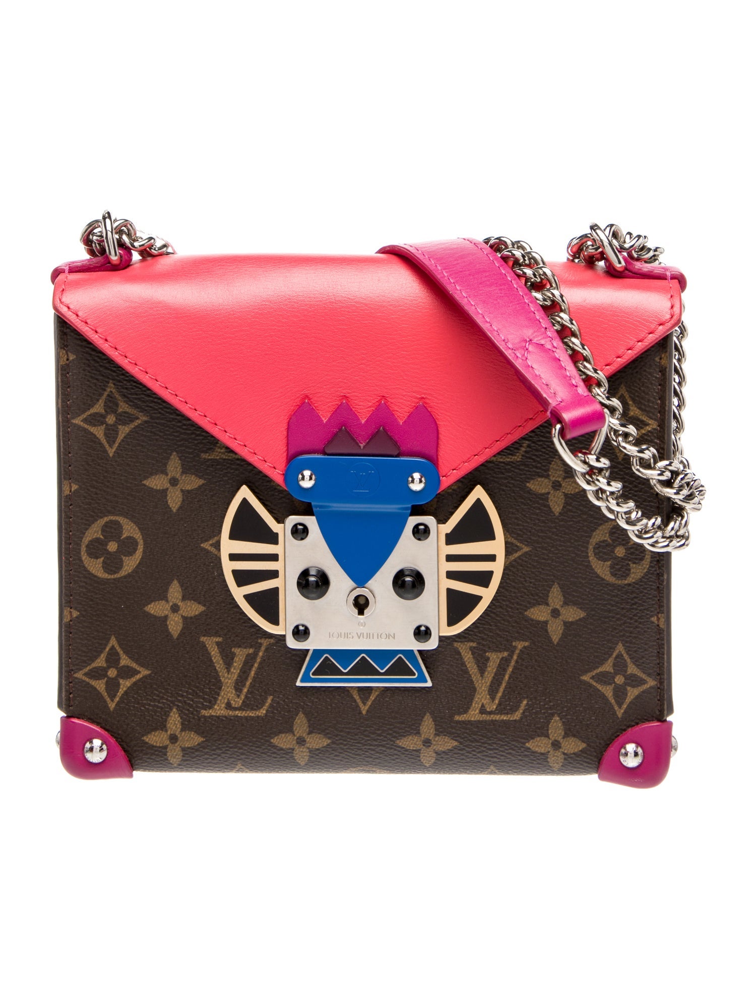 Louis Vuitton LV Monogram Tribal Mask Pochette PM